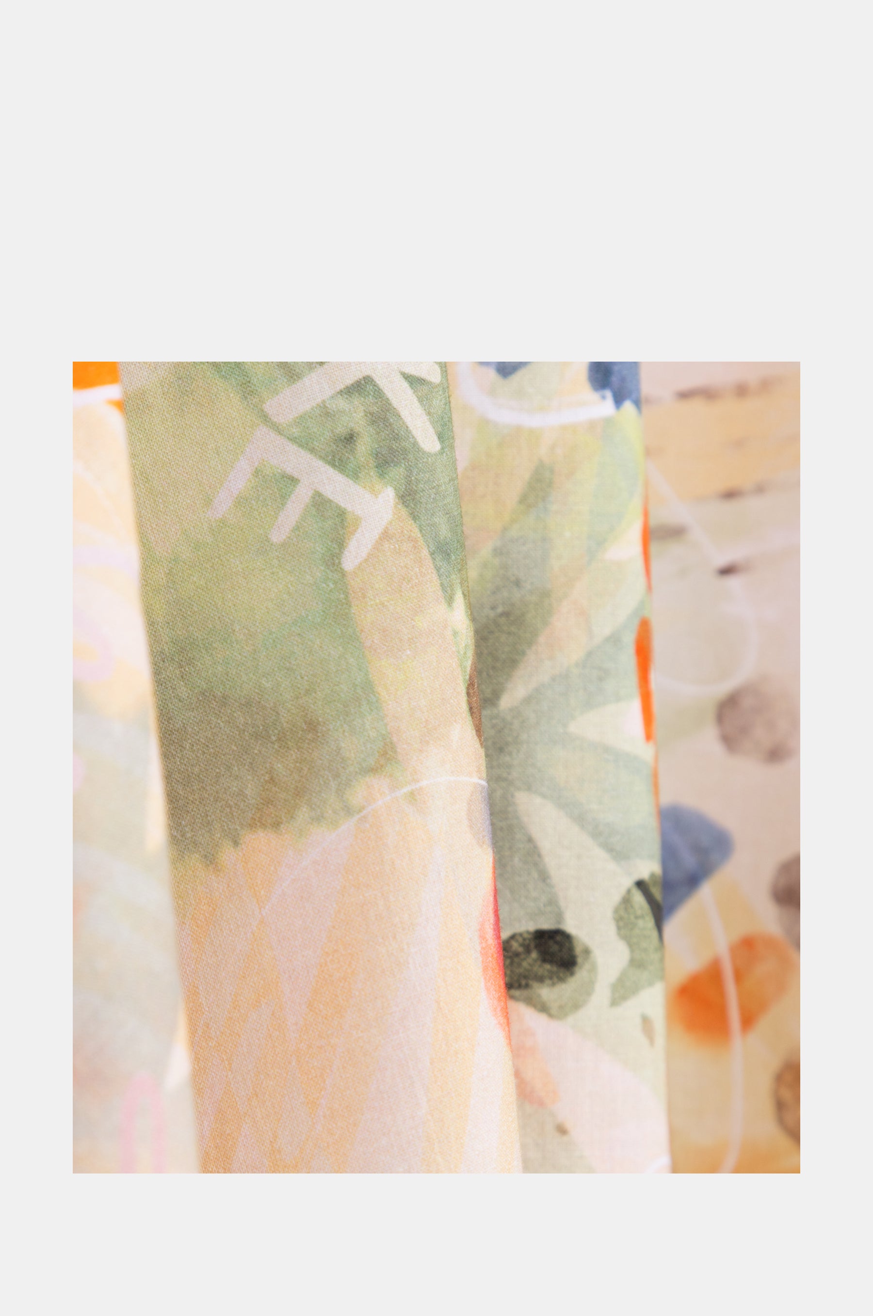 Nature print kaftan