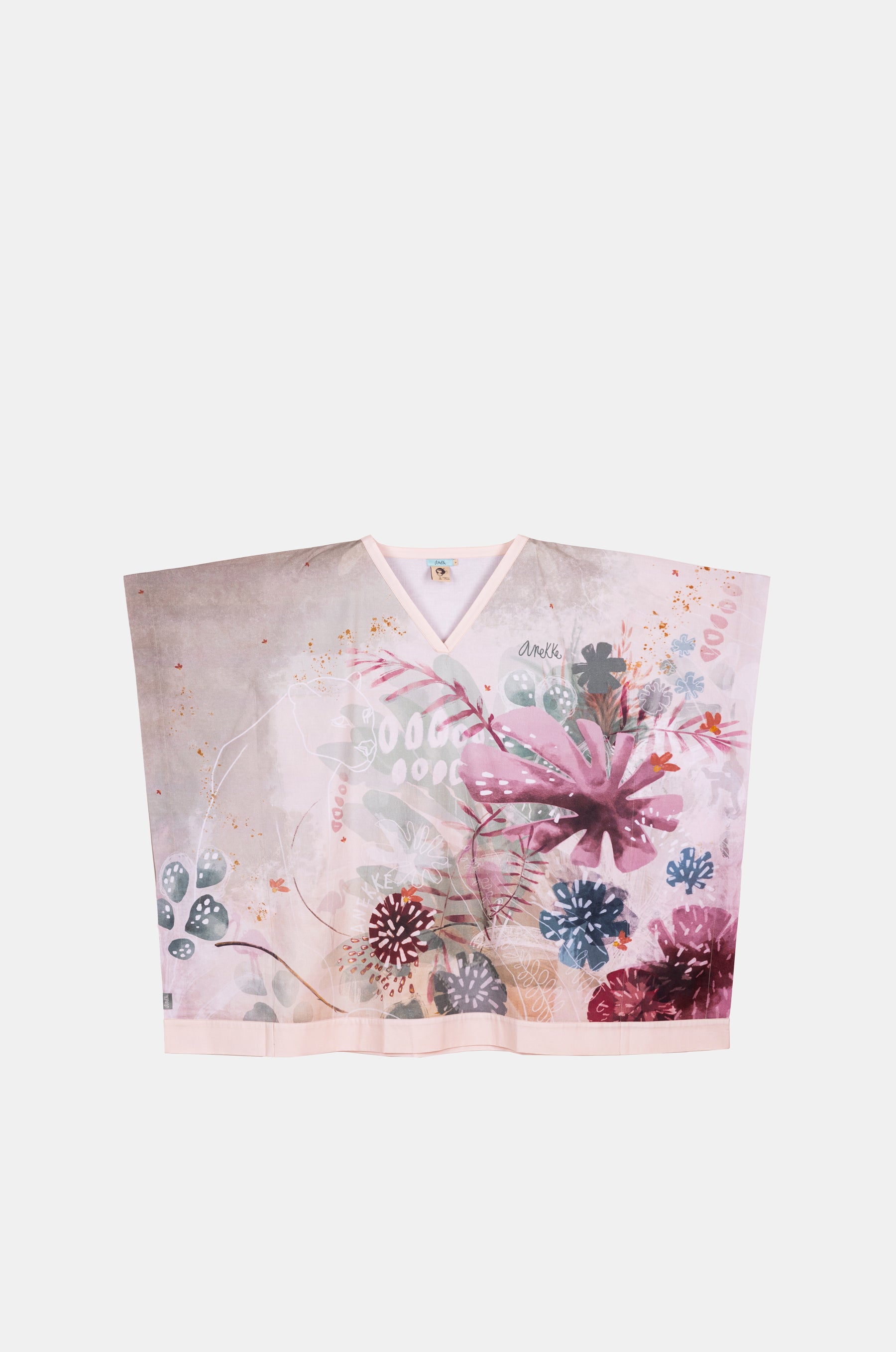 Amazonia print kaftan