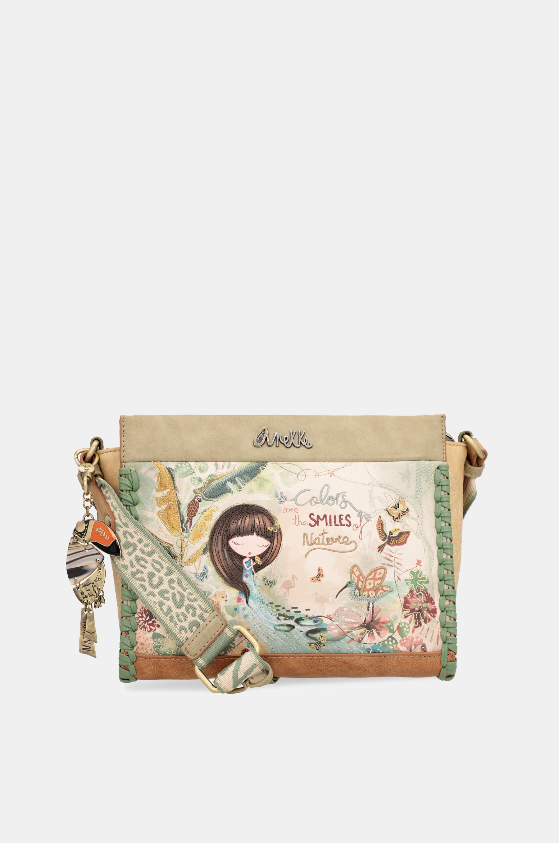 Amazonia printed crossbody bag anekke