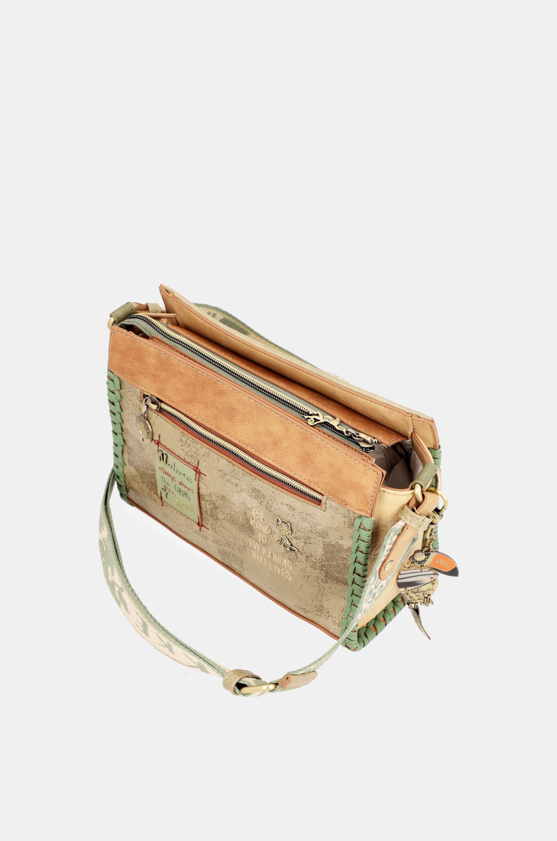 Amazonia printed crossbody bag anekke
