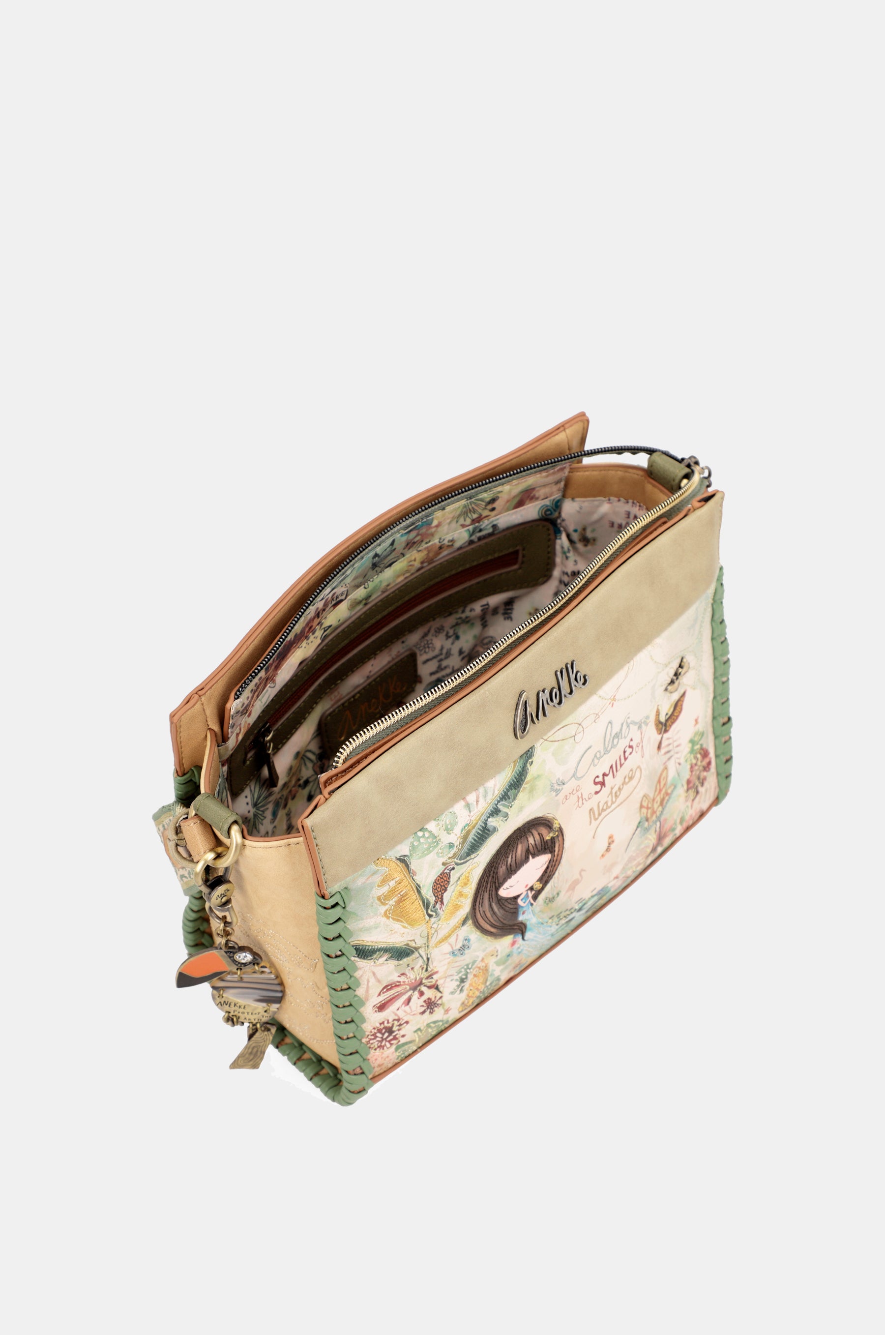 Amazonia printed crossbody bag anekke