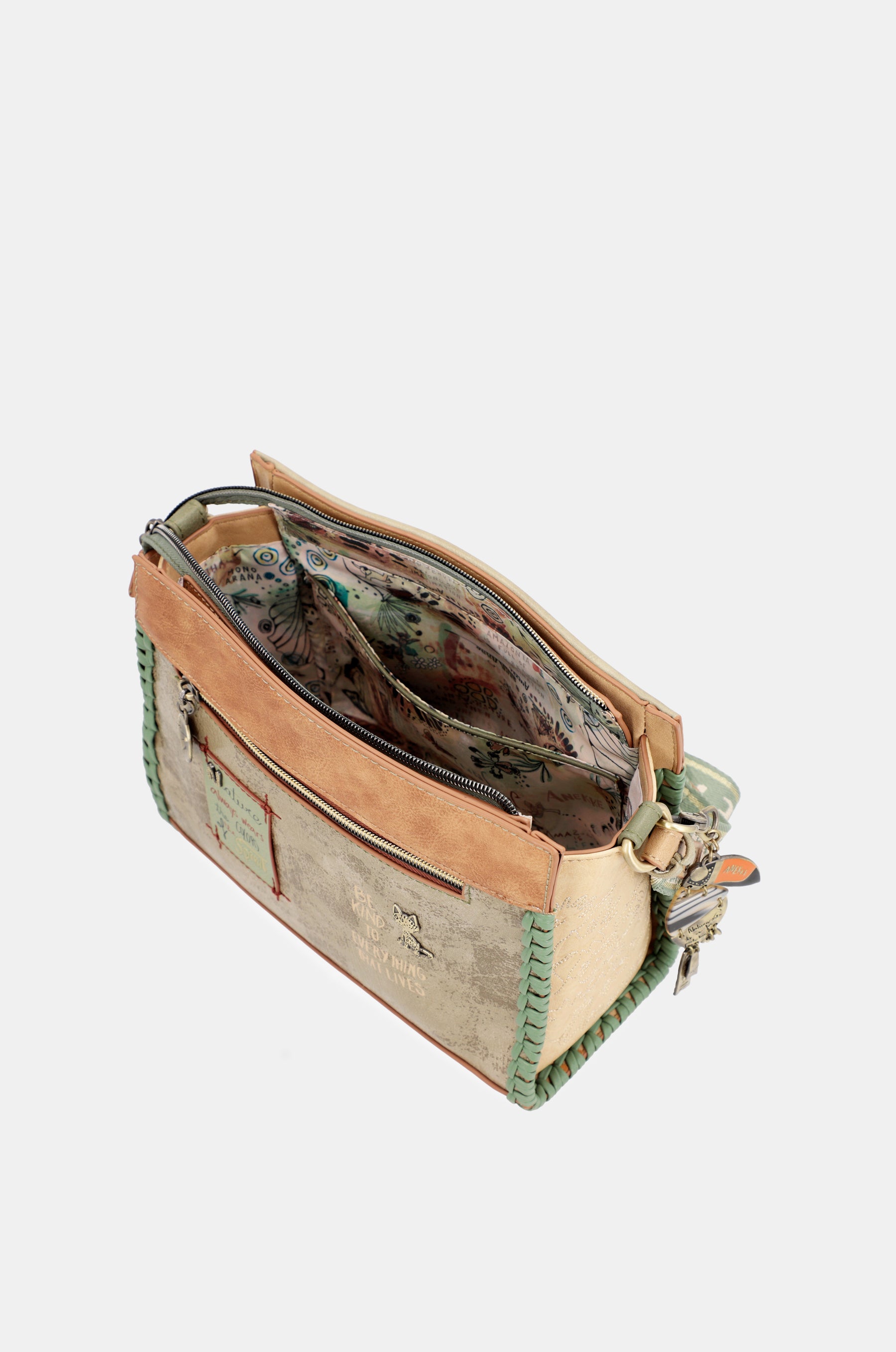 Amazonia printed crossbody bag anekke