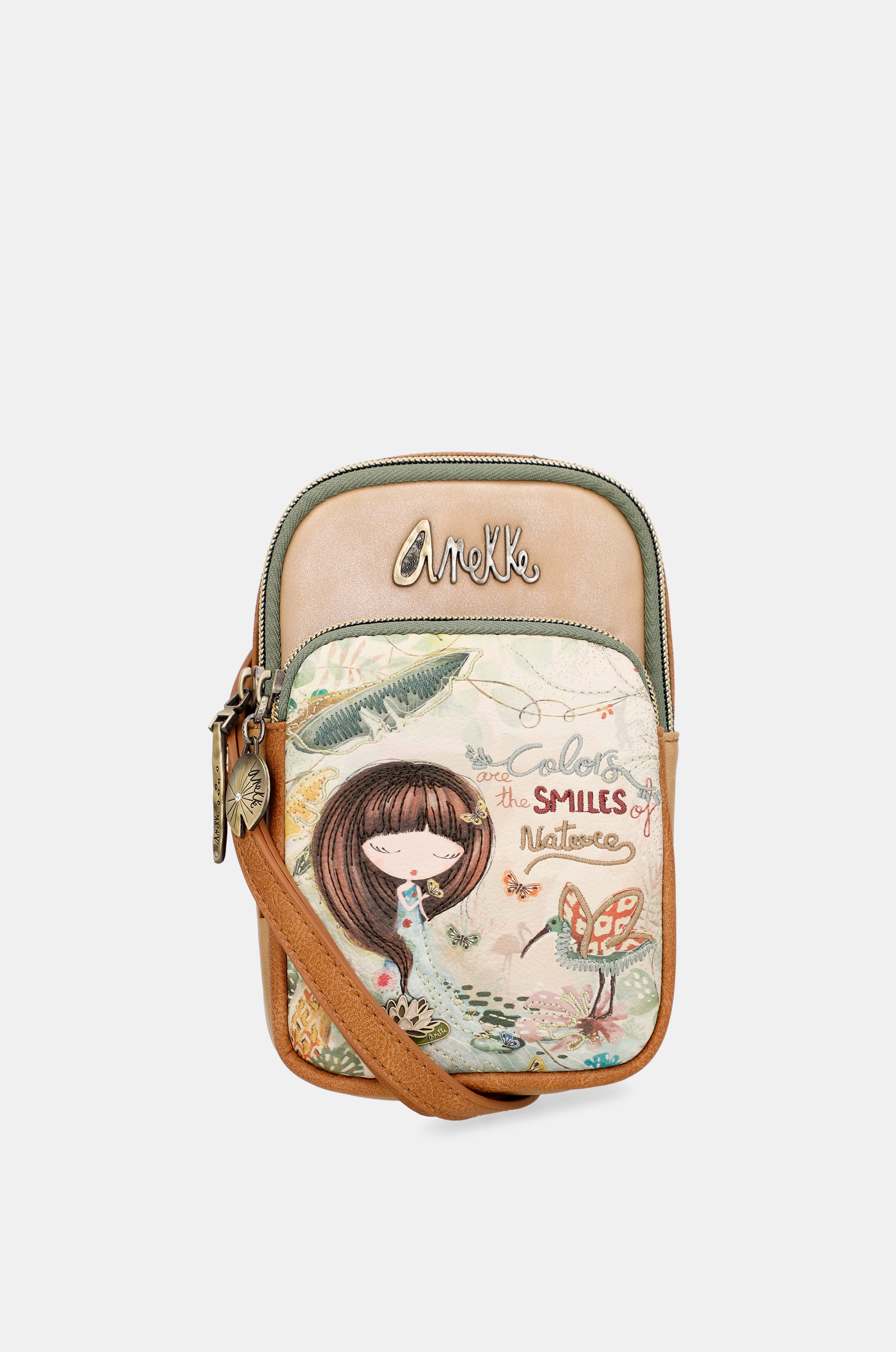 Amazonia mini crossbody bag with pocket