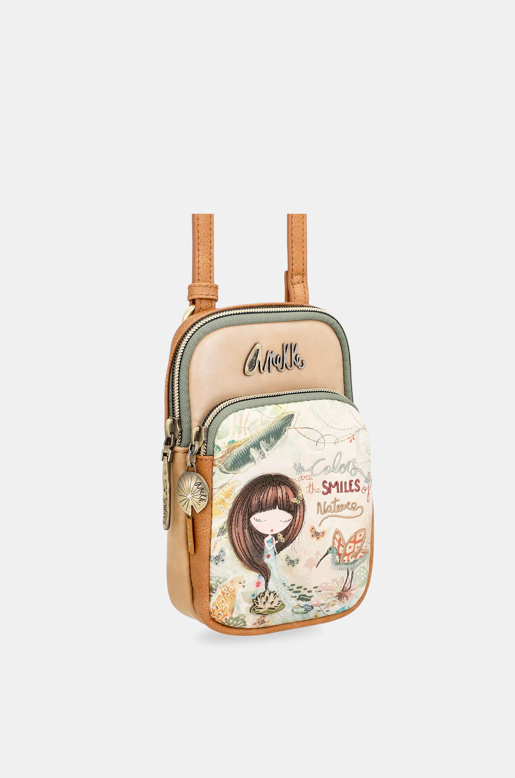 Amazonia mini crossbody bag with pocket