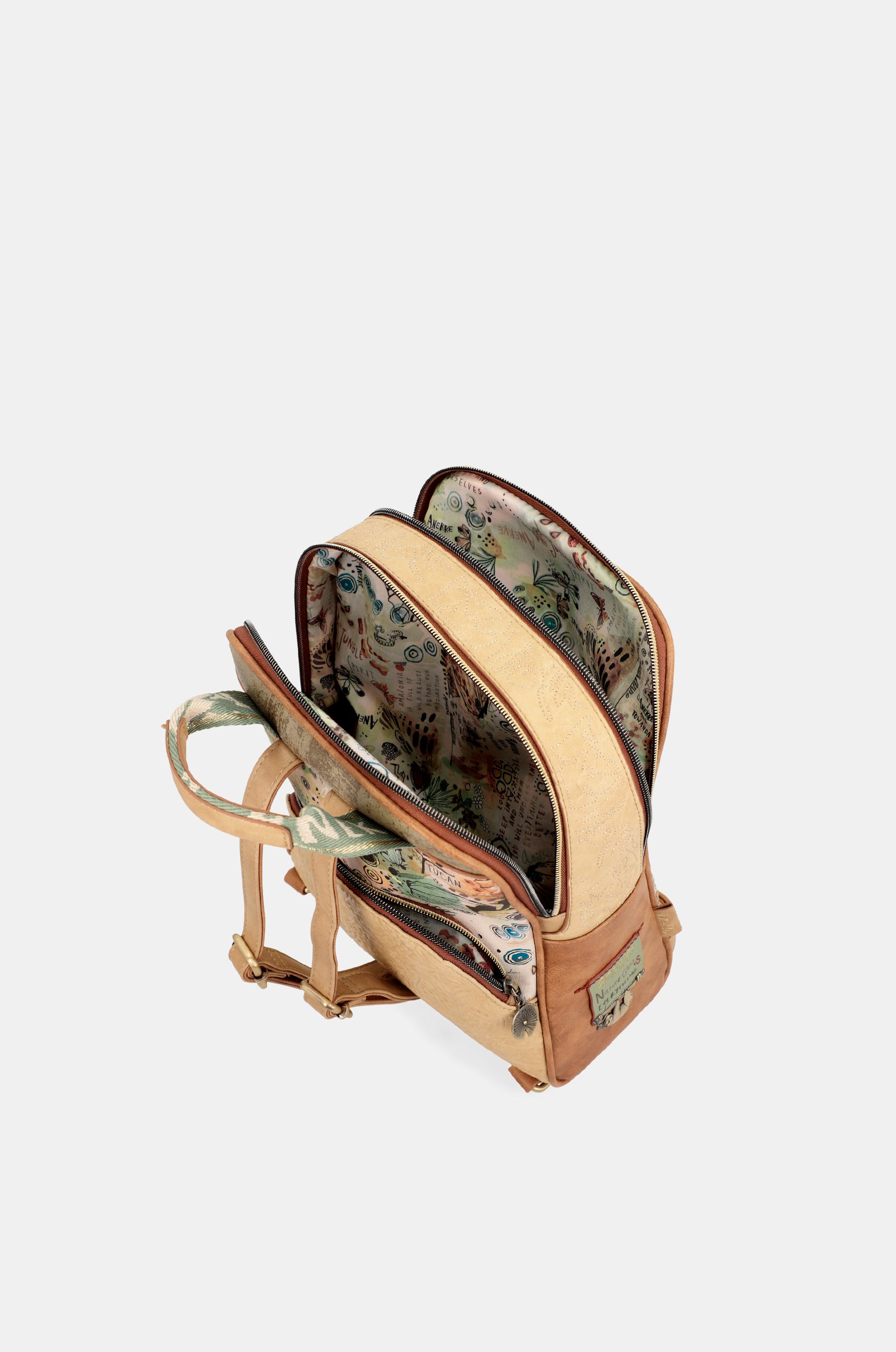 Amazonia double compartment backpack