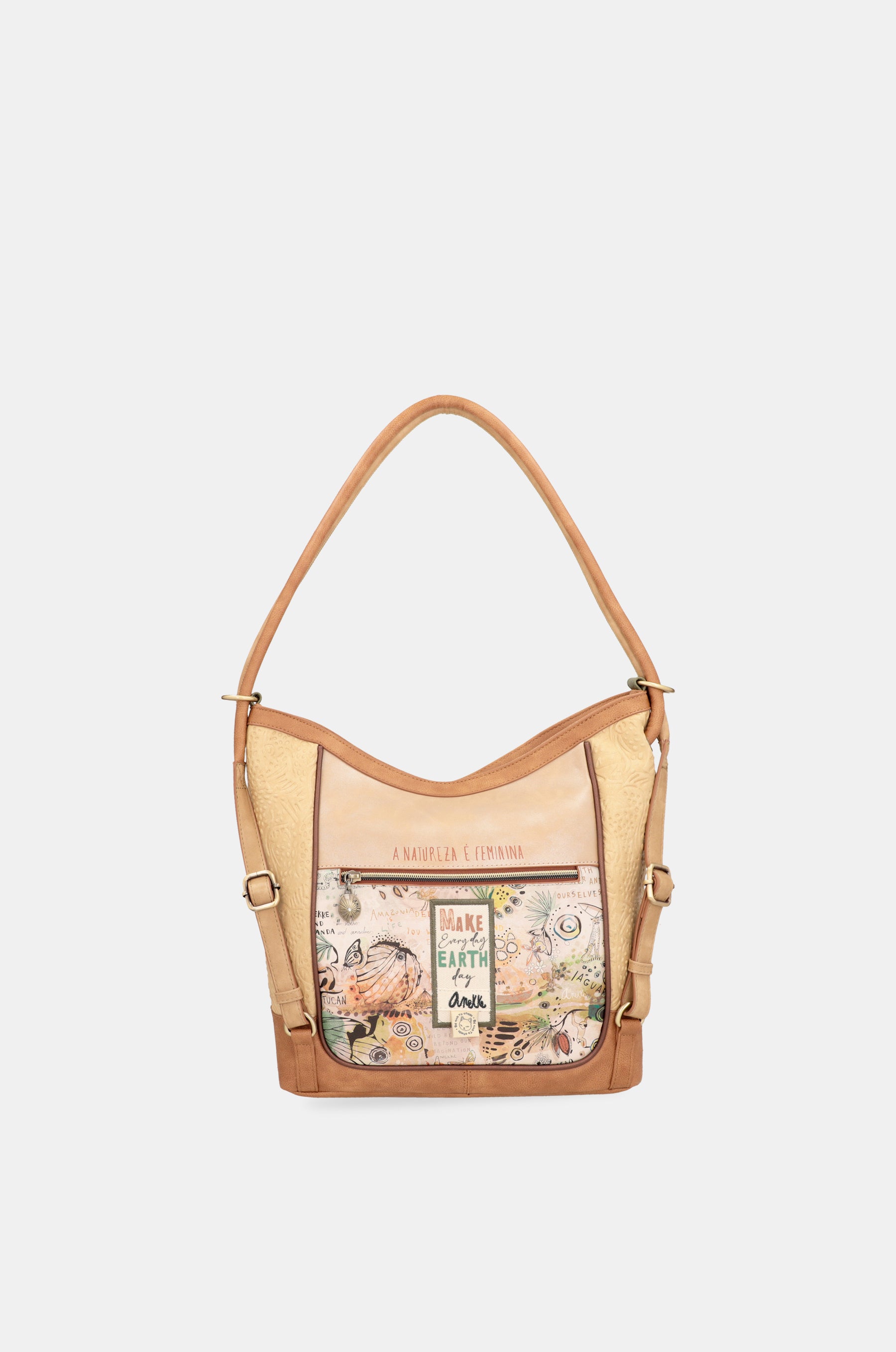 Amazonia convertible crossbody bag with backpack