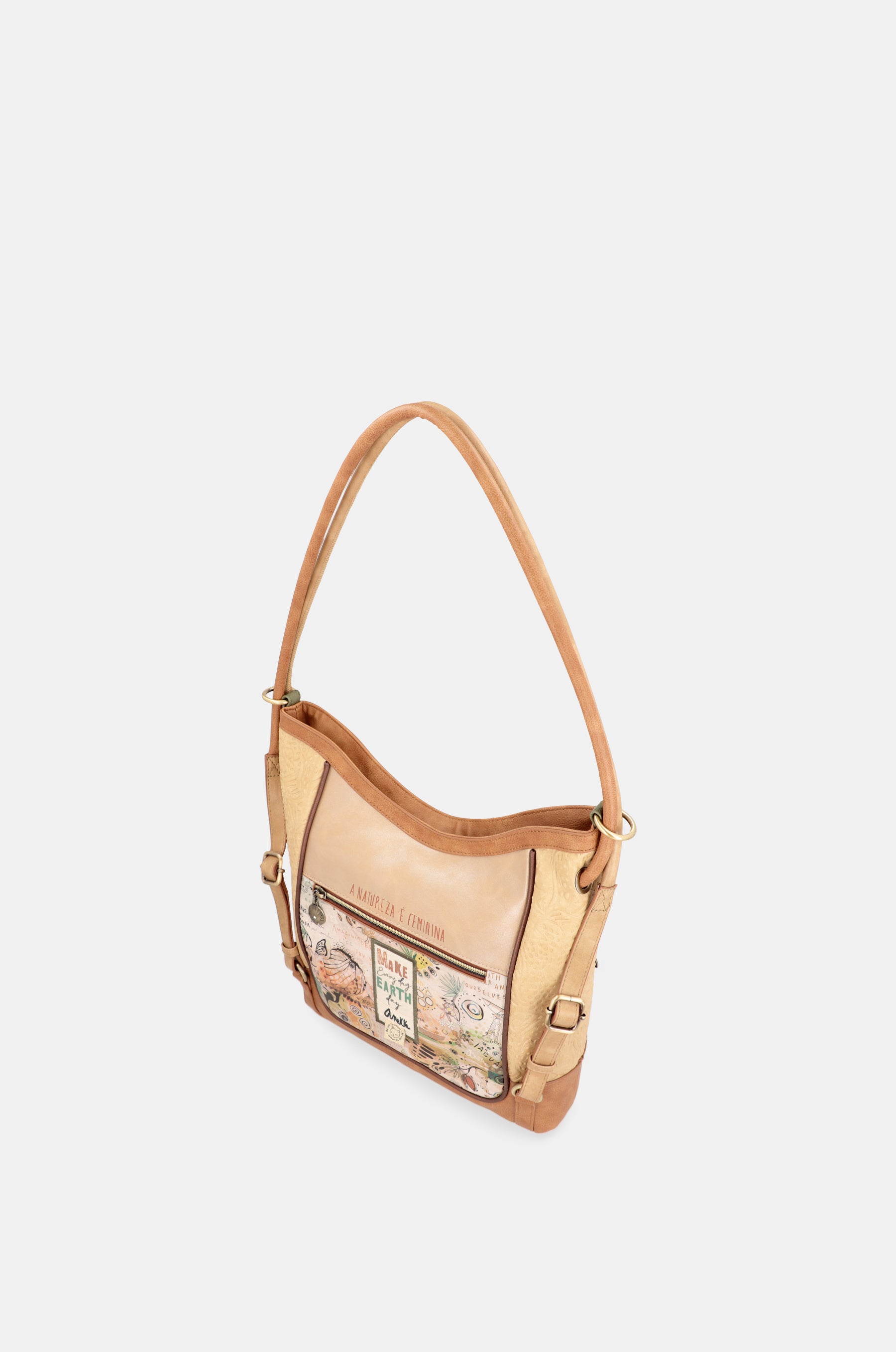 Amazonia convertible crossbody bag with backpack