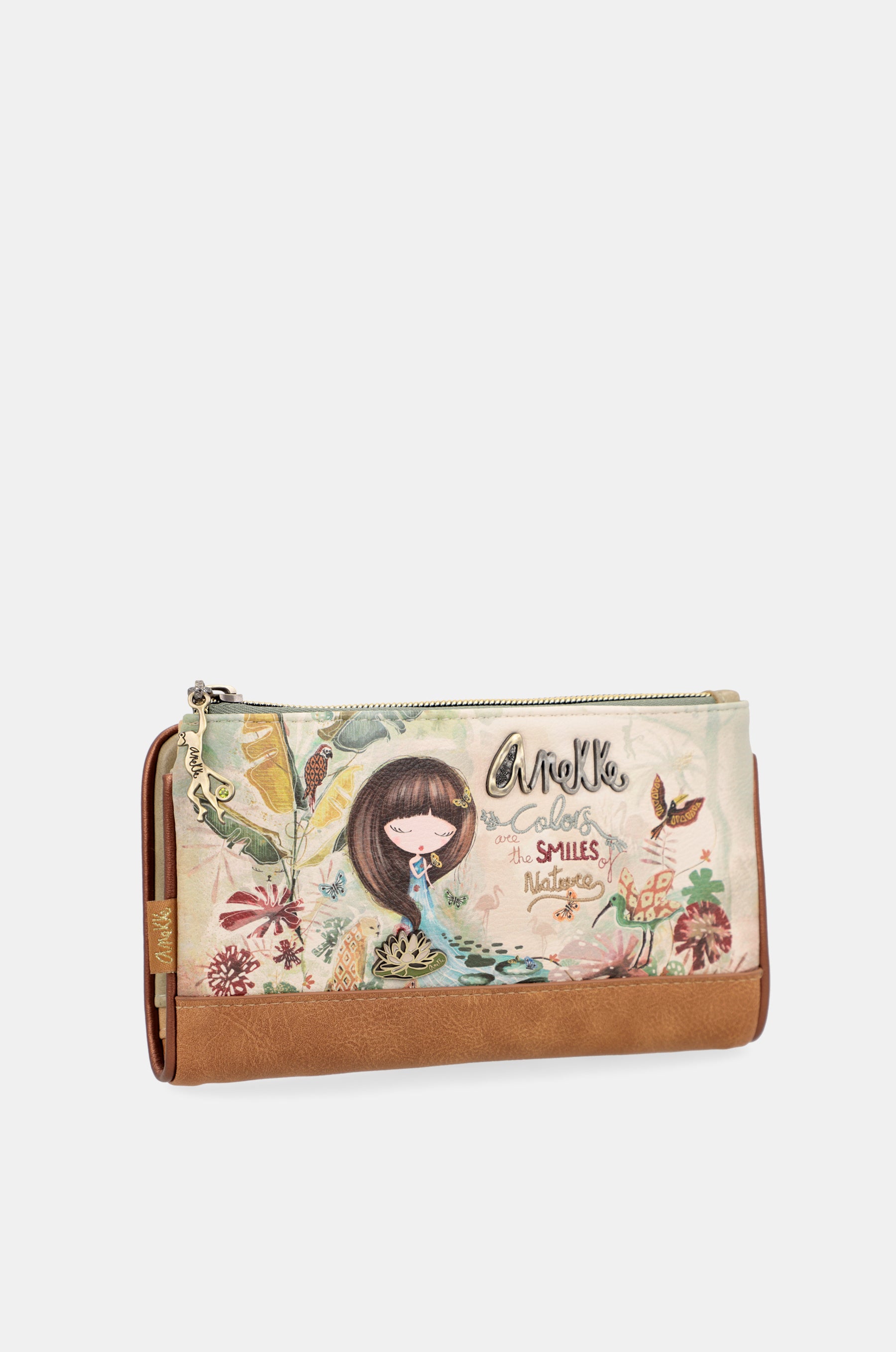 Amazonia RFID embossed flexi wallet