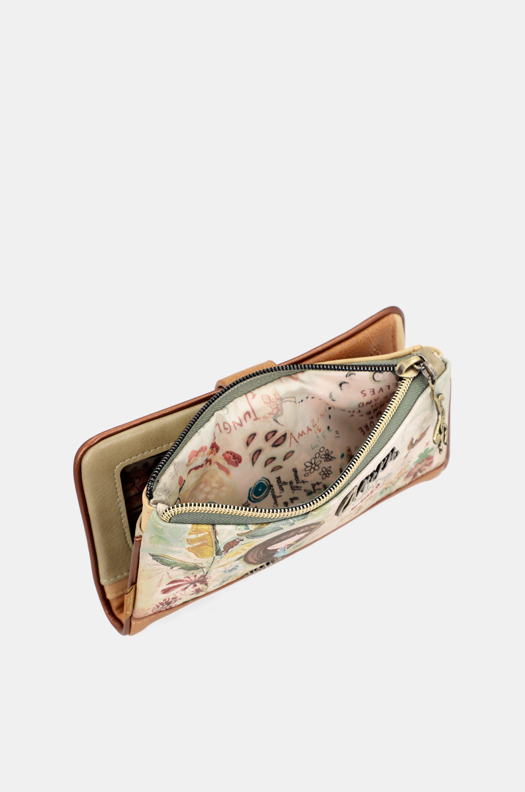 Amazonia RFID embossed flexi wallet