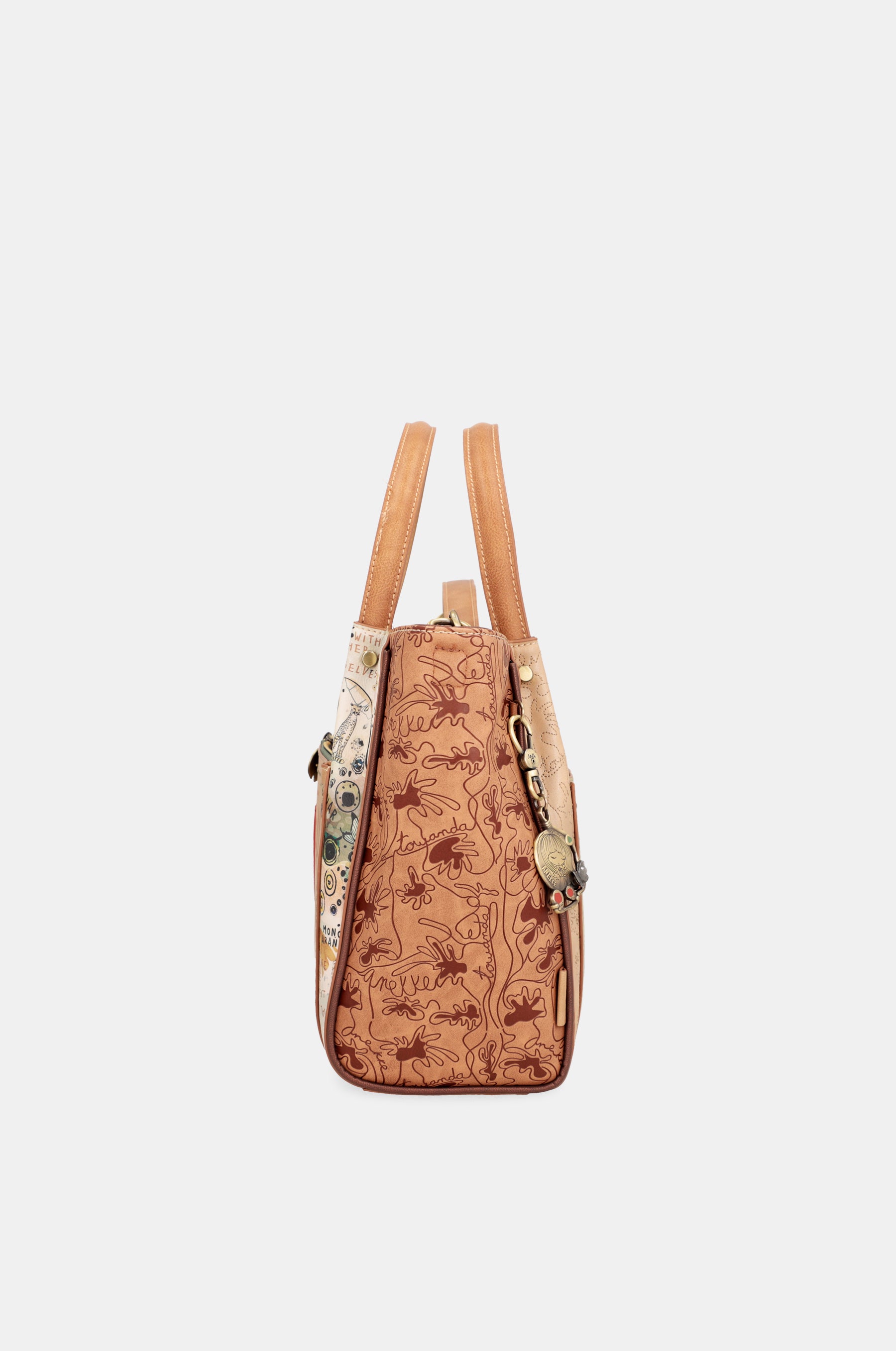 Butterfly shoulder tote bag