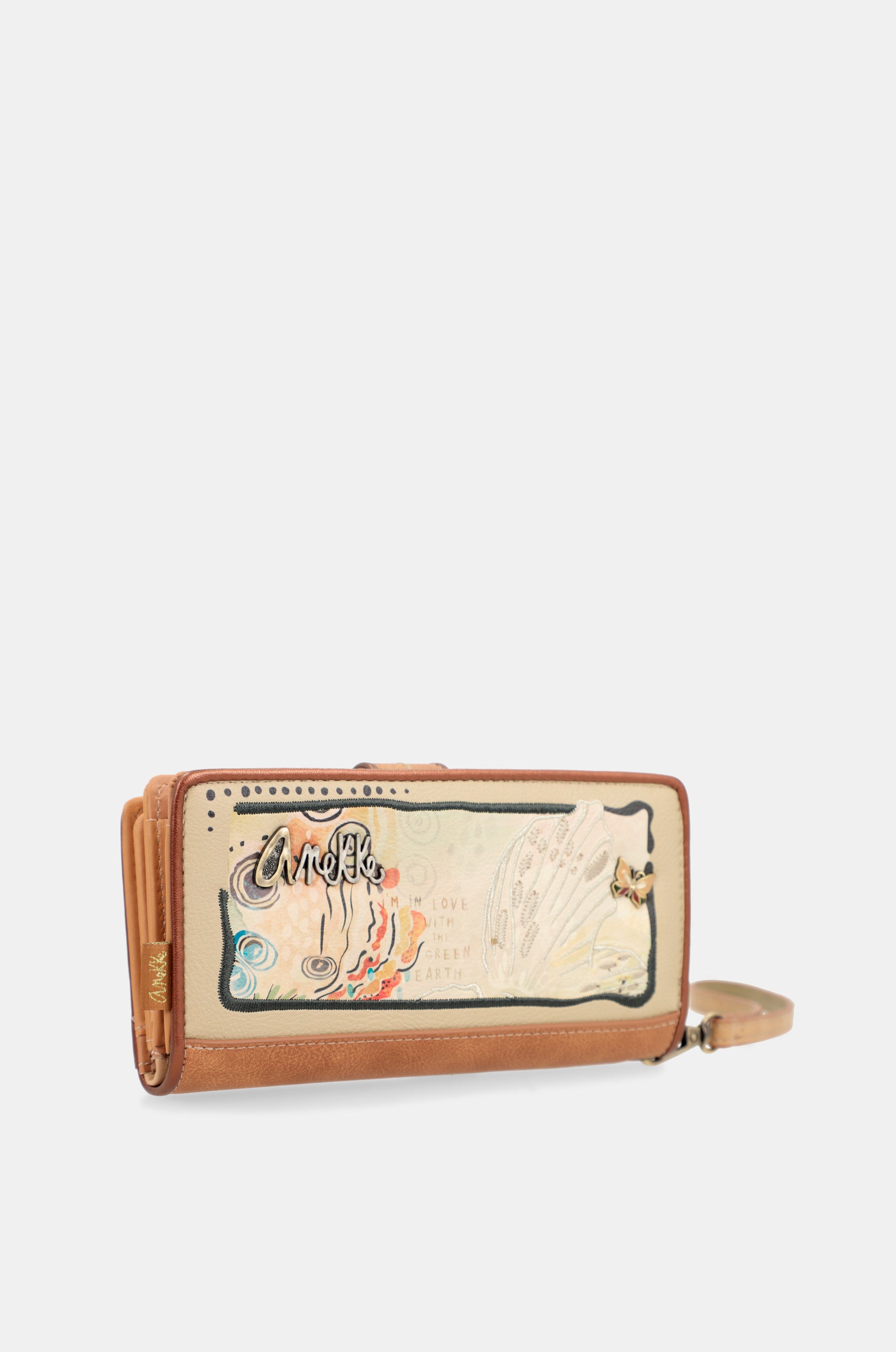 Butterfly large RFID wallet