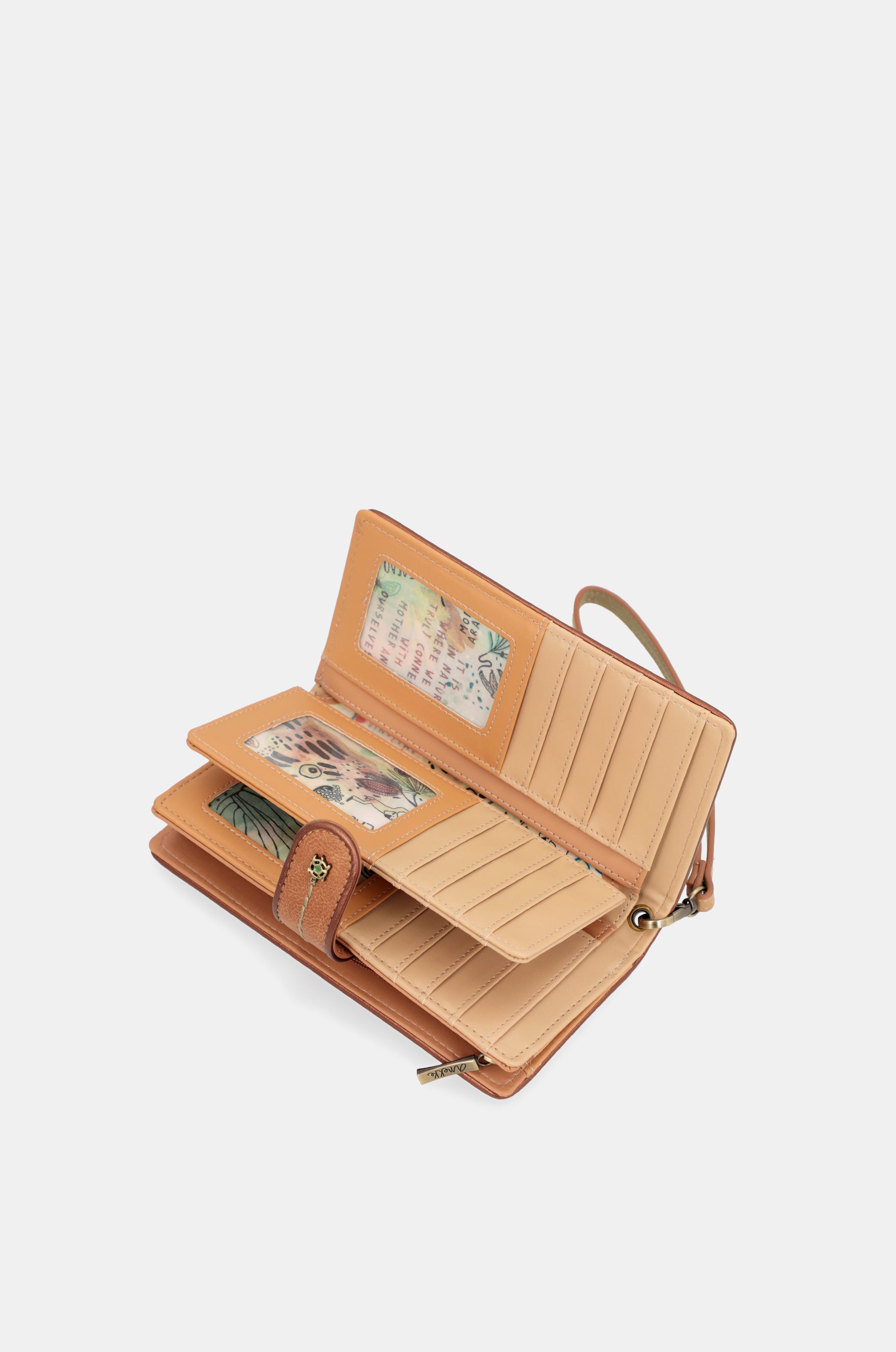 Butterfly large RFID wallet