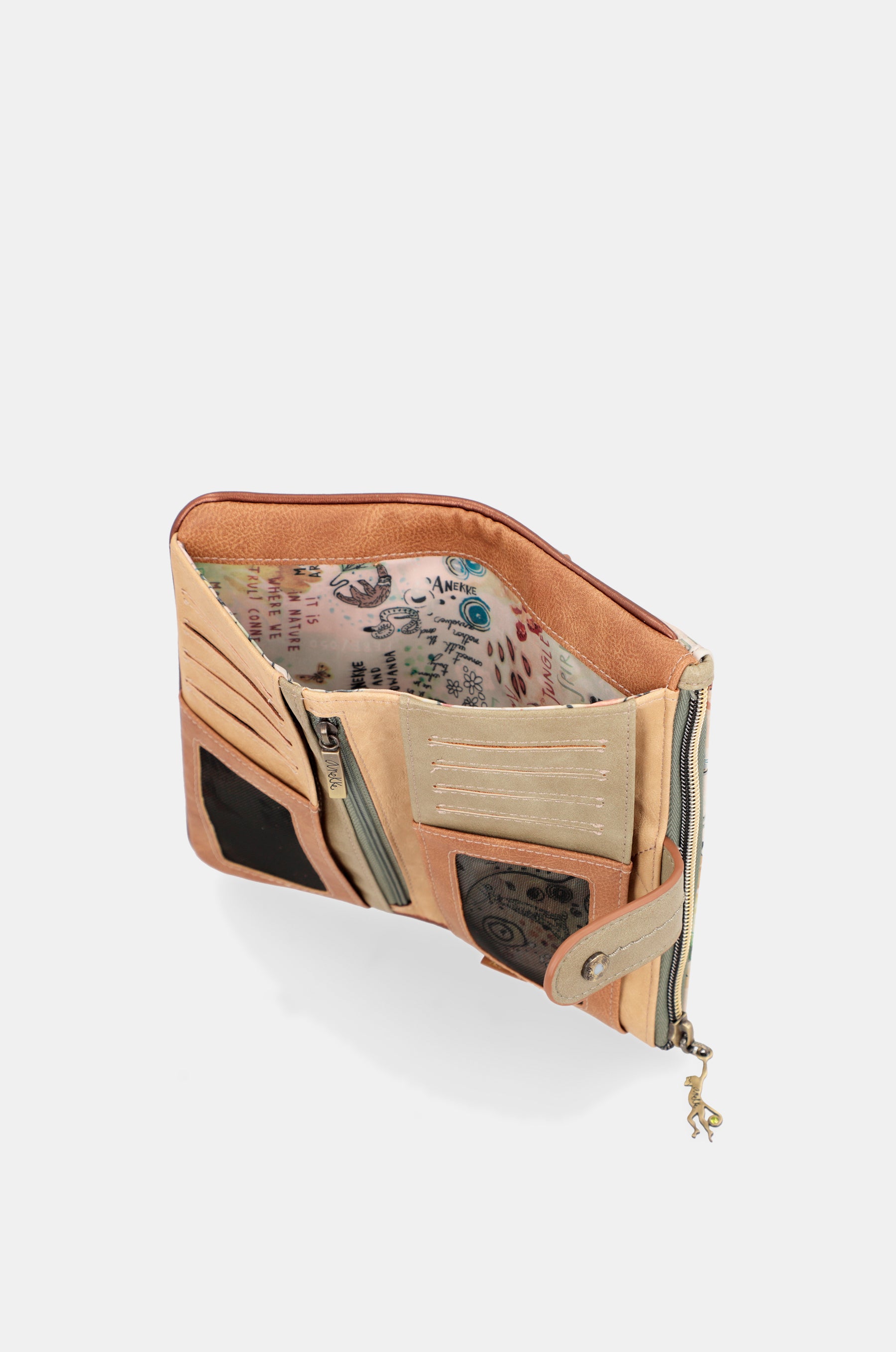 Butterfly large flexible RFID wallet