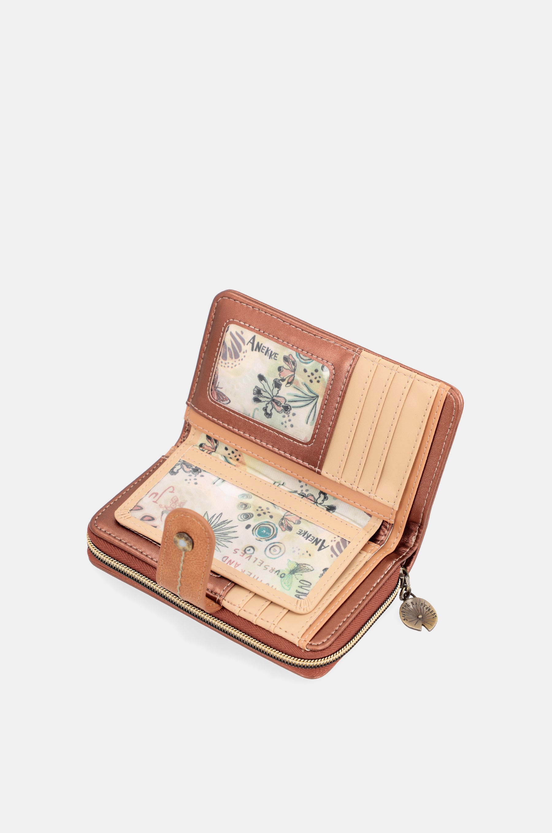 Butterfly medium RFID wallet