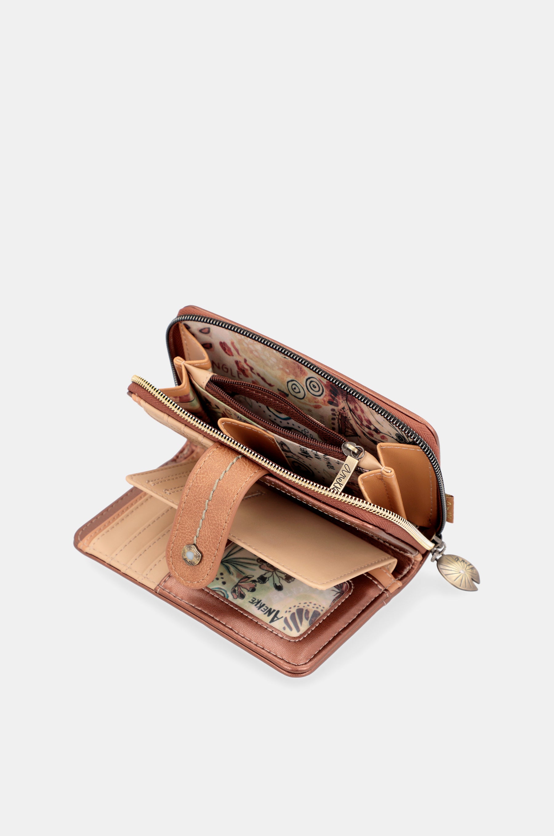 Butterfly medium RFID wallet