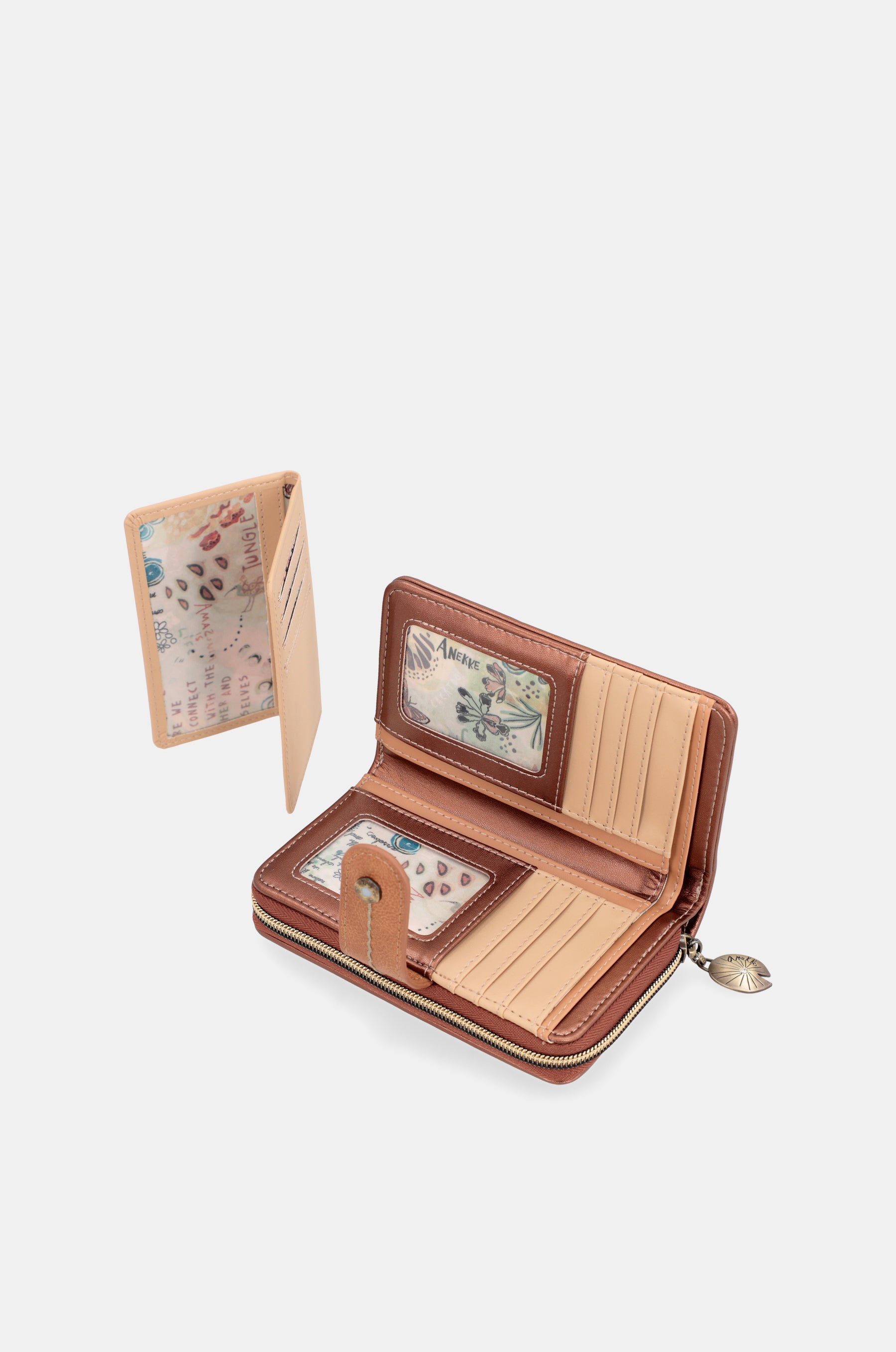 Butterfly medium RFID wallet