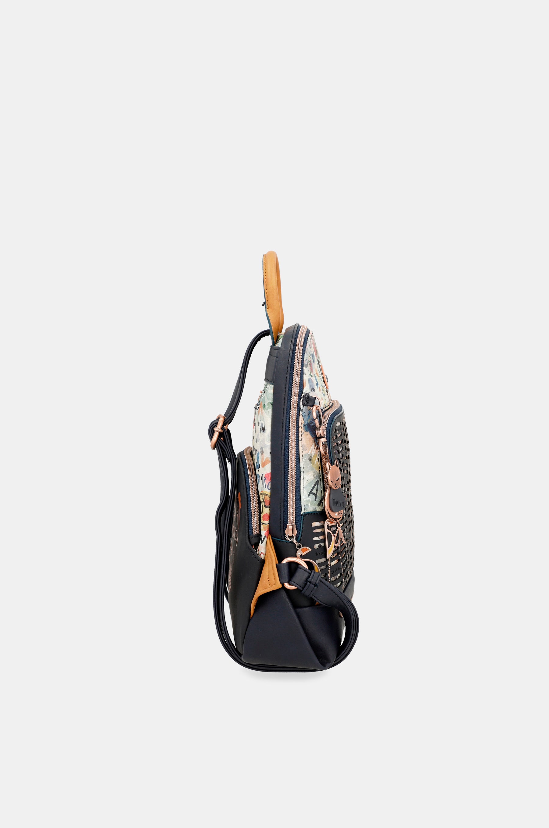 Nature Pachamama printed backpack for walking