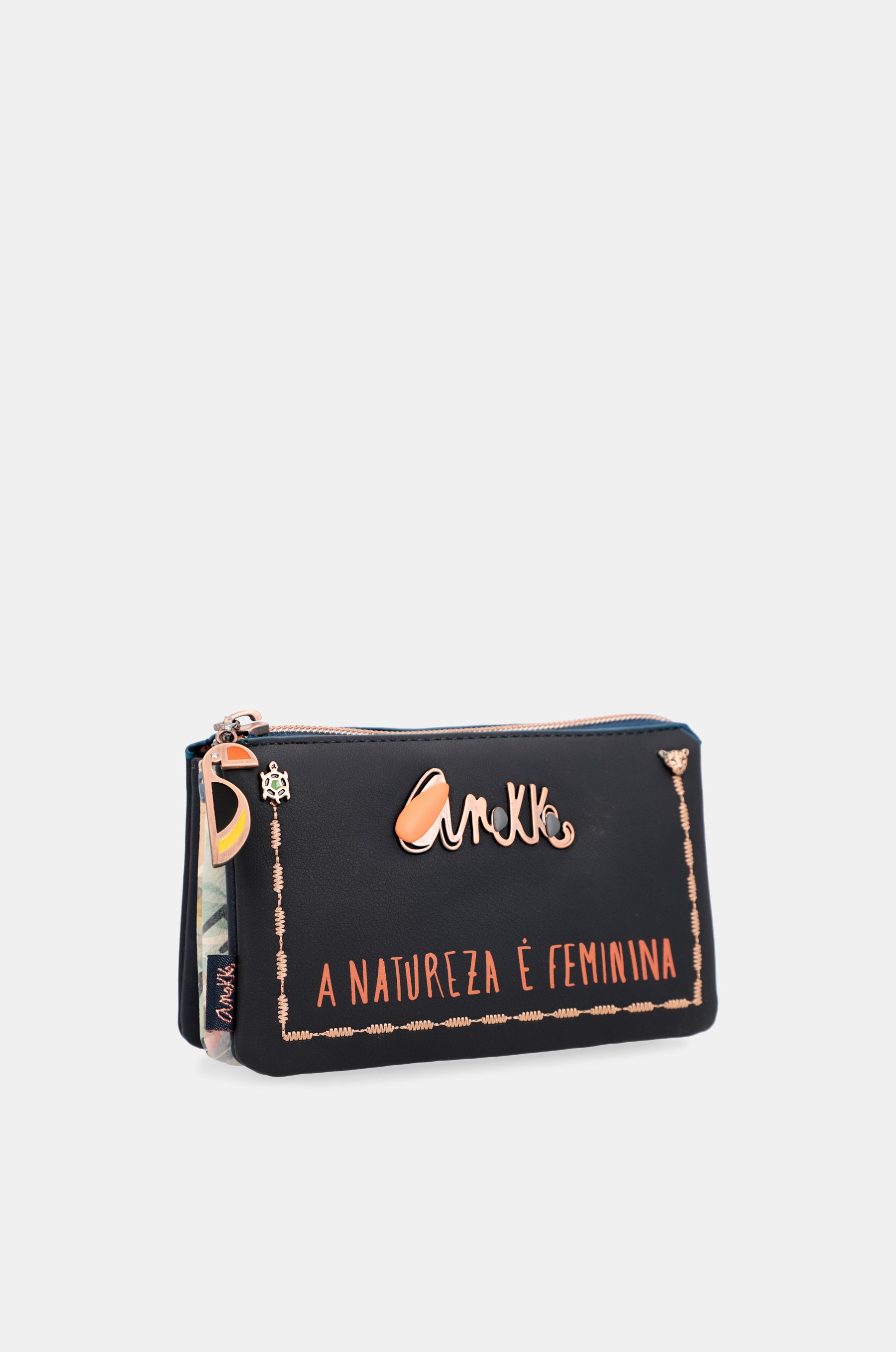 Nature Pachamama navy blue coin purse