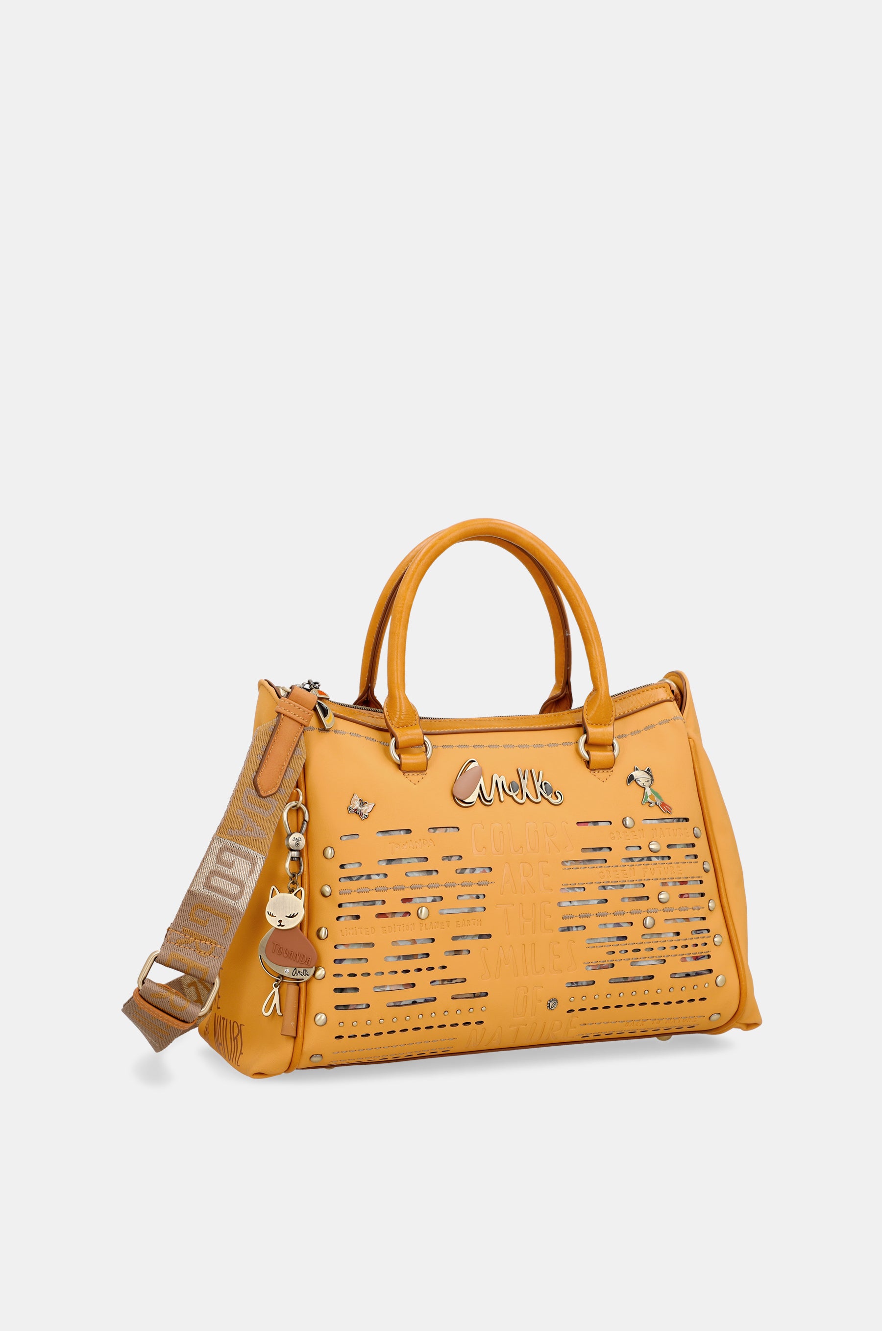 Nature Pachamama ochre doctor purse