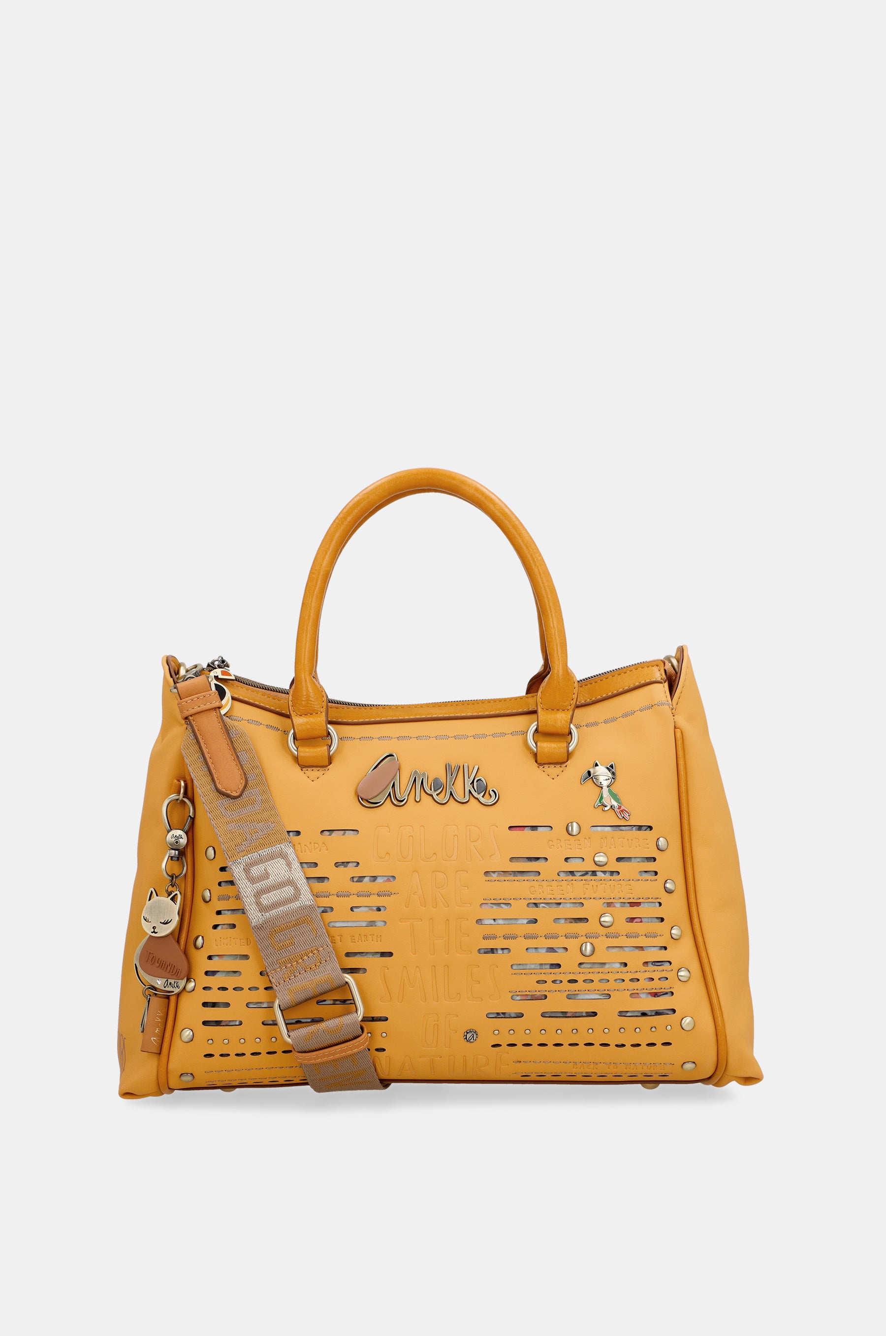 Nature Pachamama ochre doctor purse