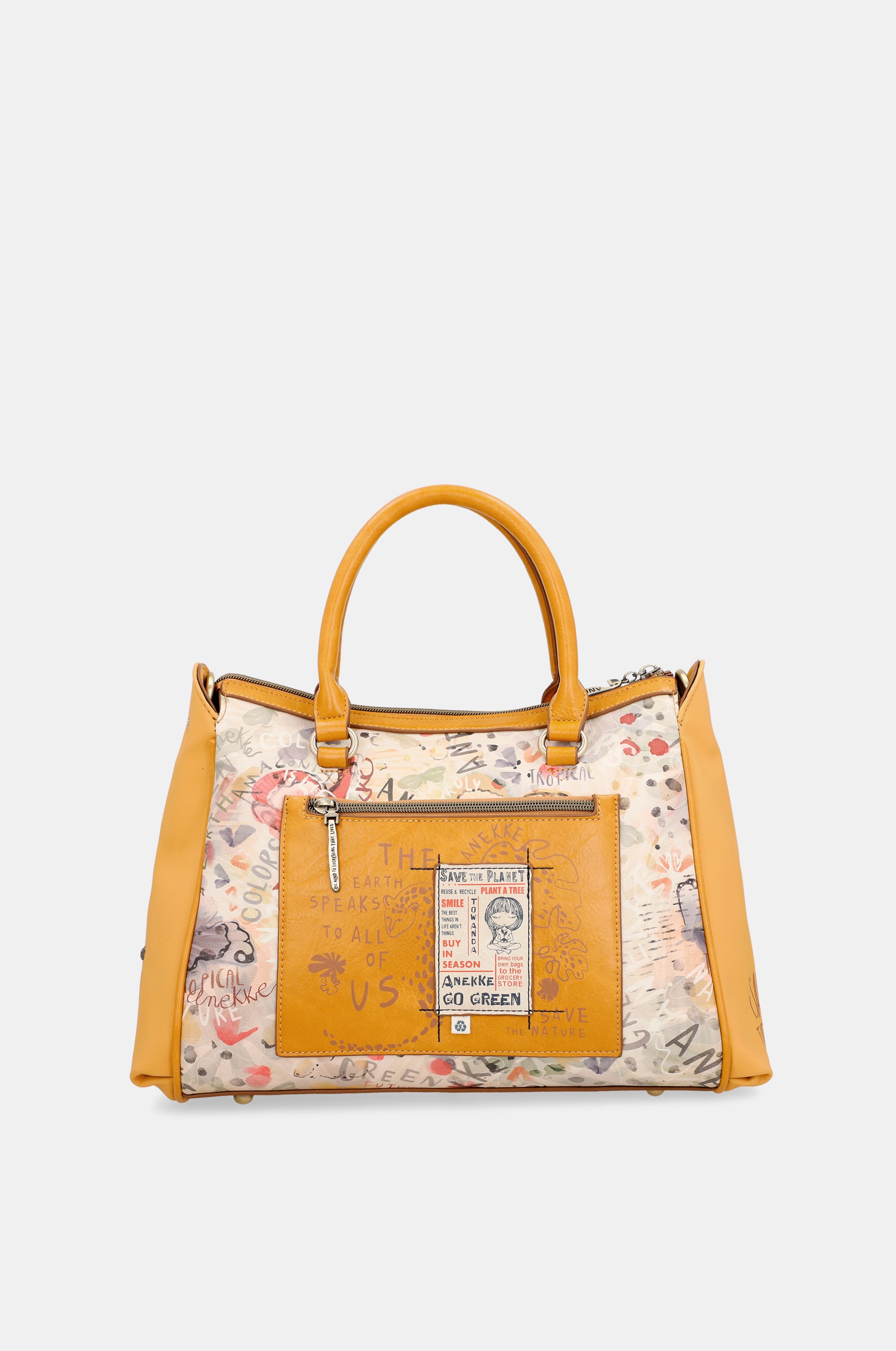 Nature Pachamama ochre doctor purse