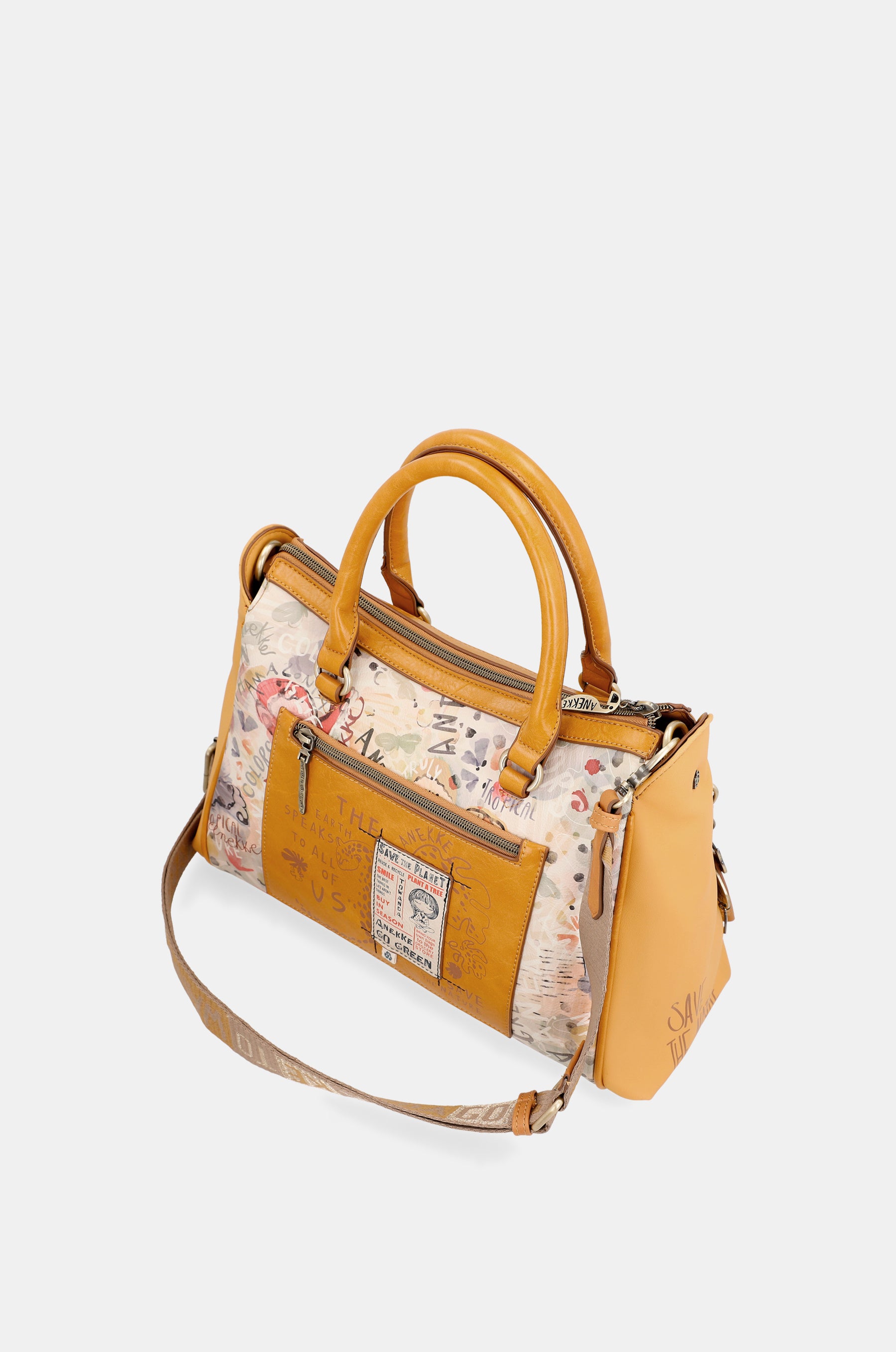 Nature Pachamama ochre doctor purse