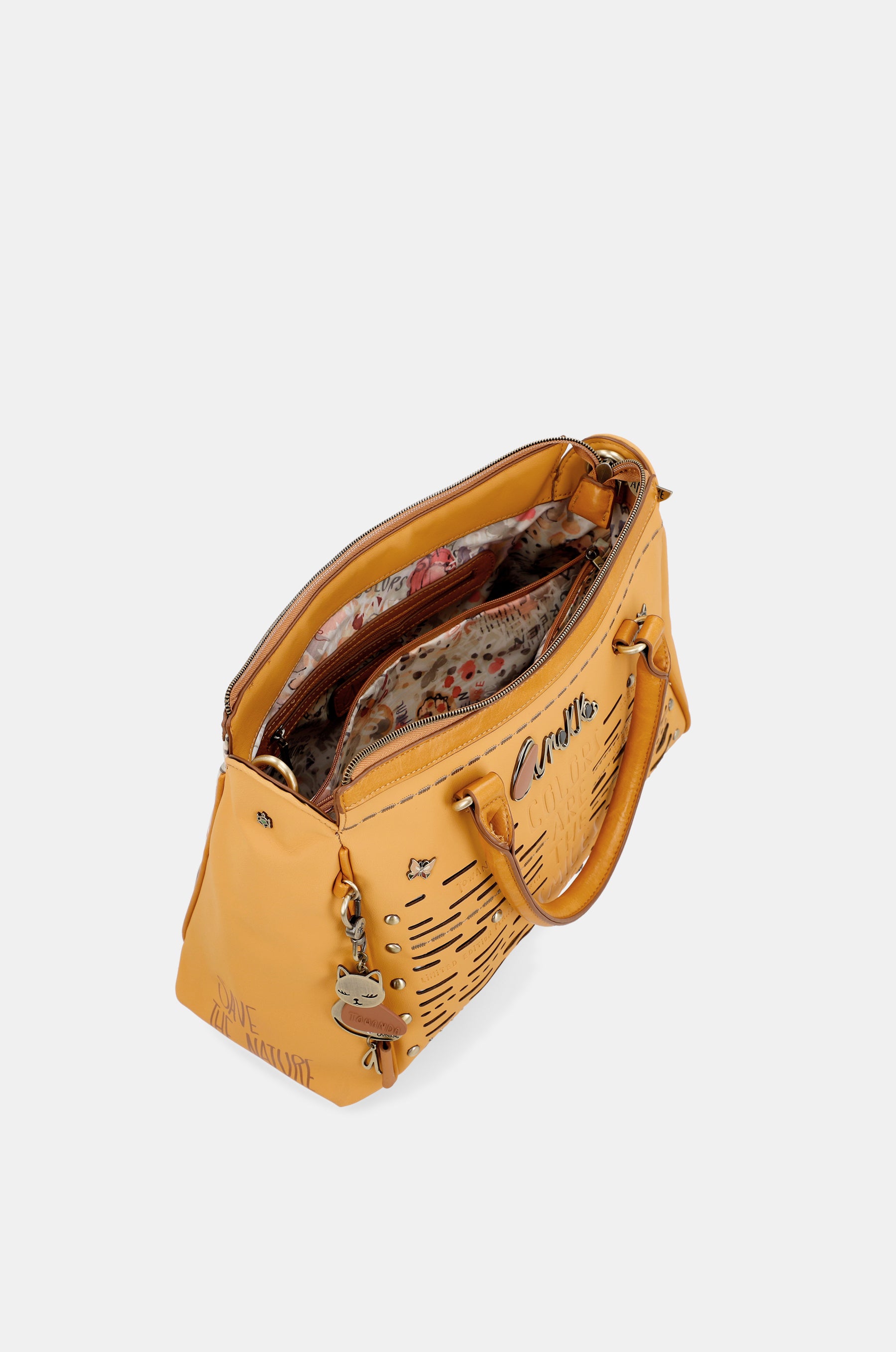 Nature Pachamama ochre doctor purse