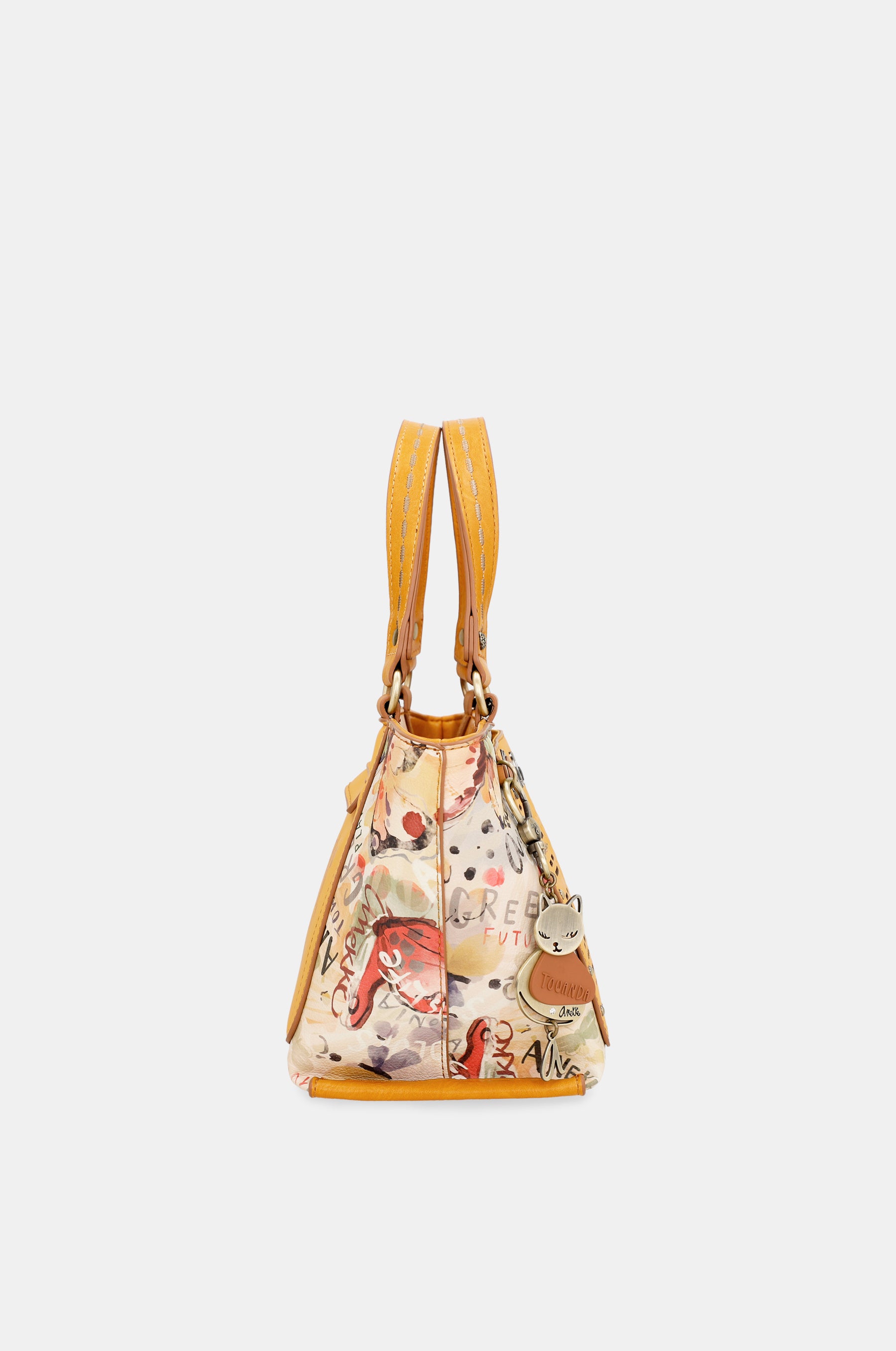 Nature Pachamama ochre tote bag