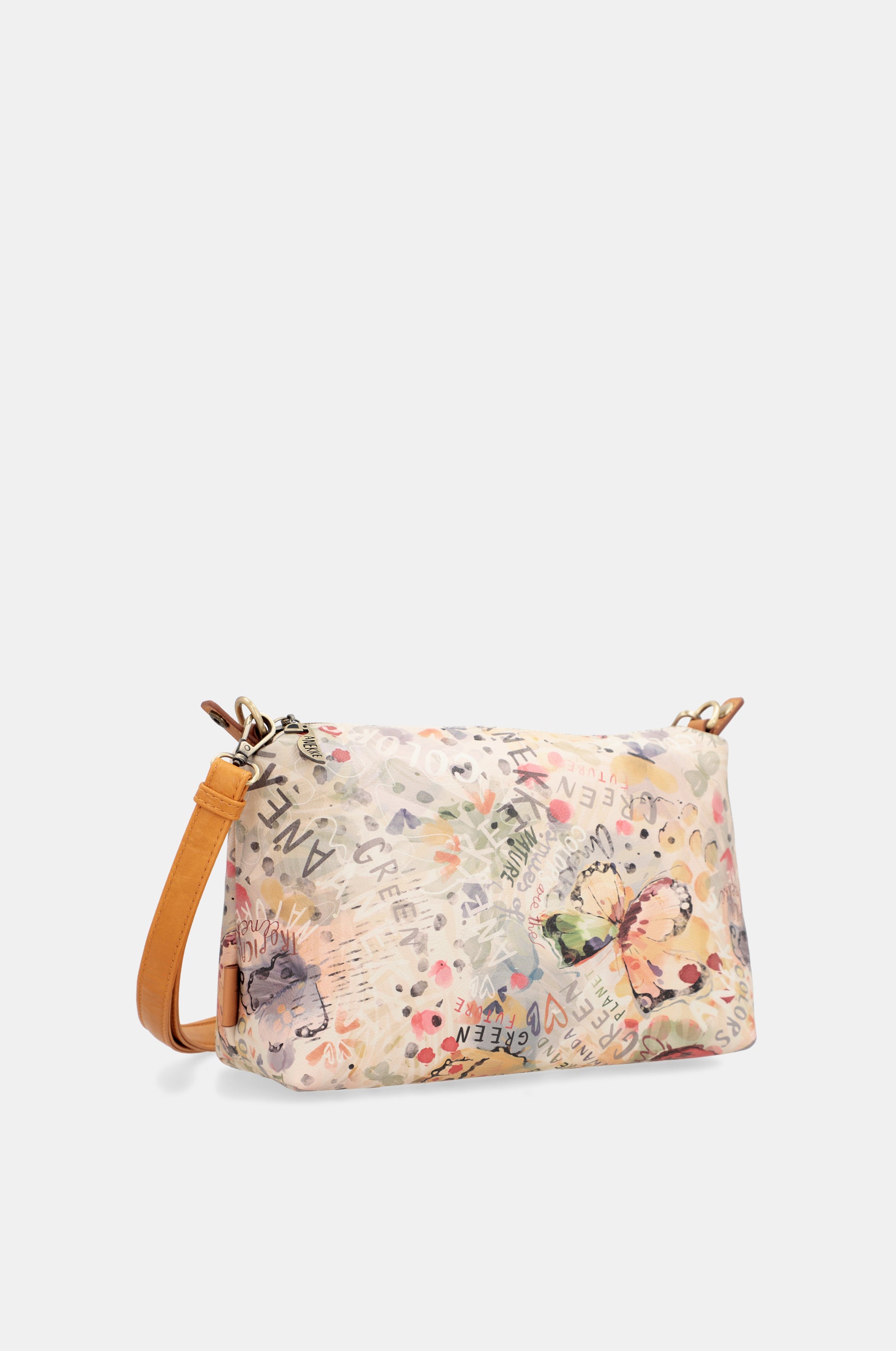 Nature Pachamama ochre large tote bag