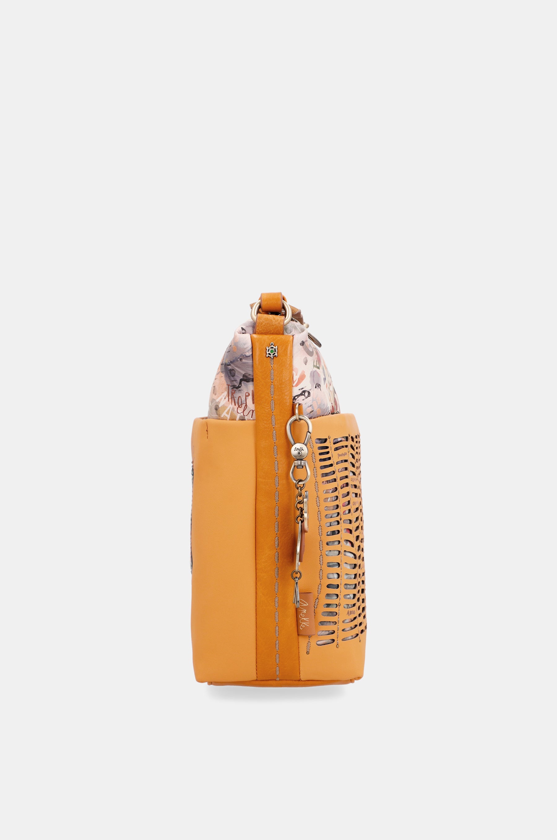 Nature Pachamama ochre large messenger bag