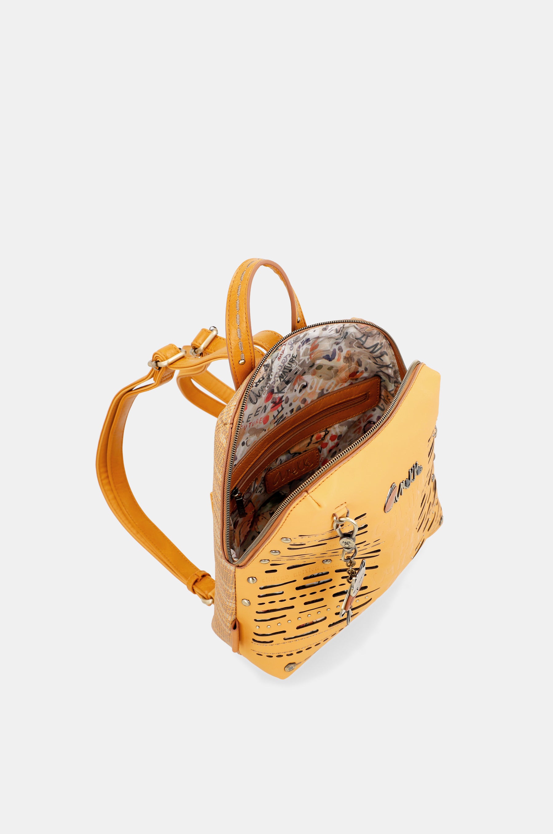 Nature Pachamama ochre backpack