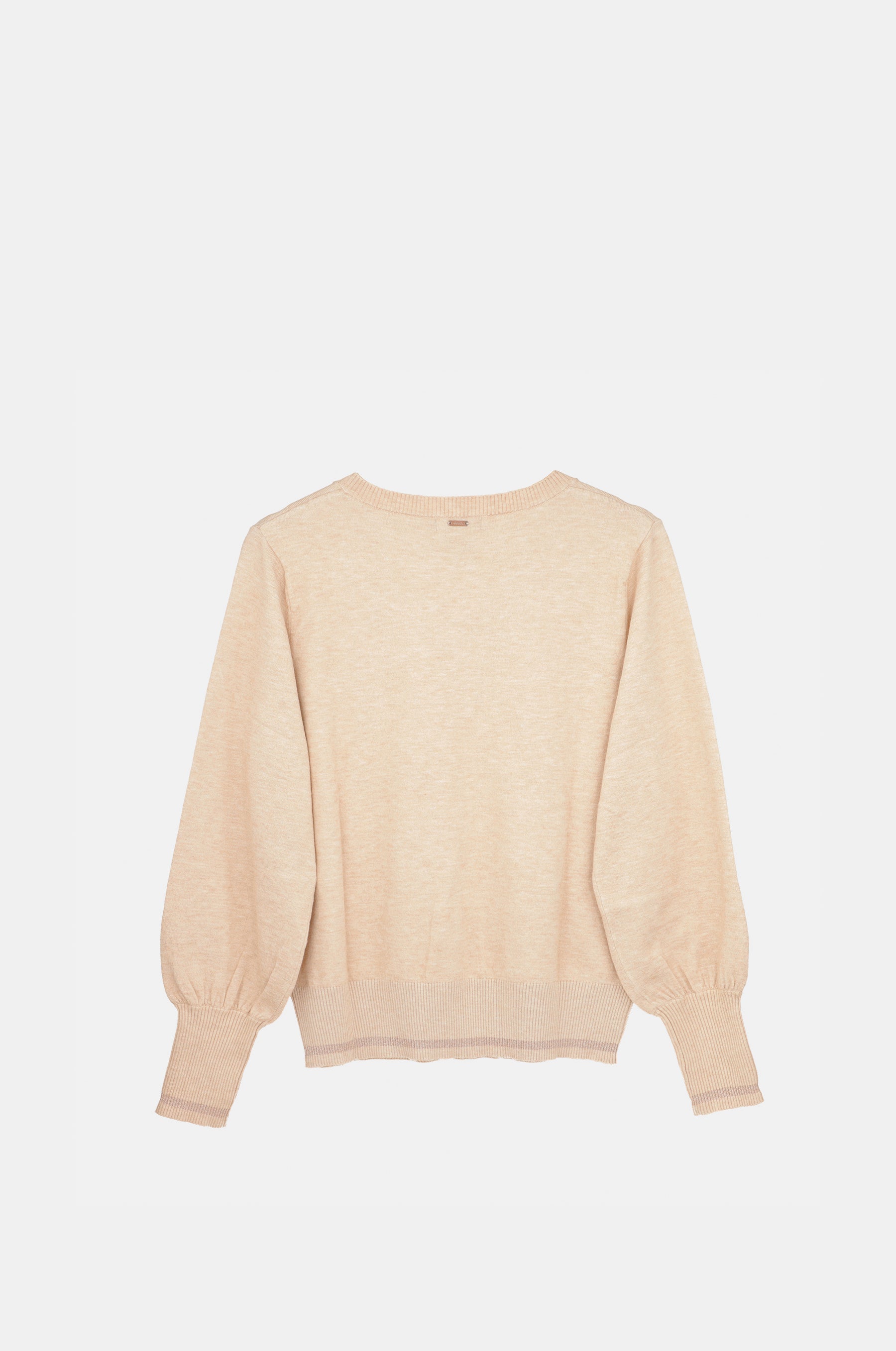 Beige Shōen V-Neck Sweater