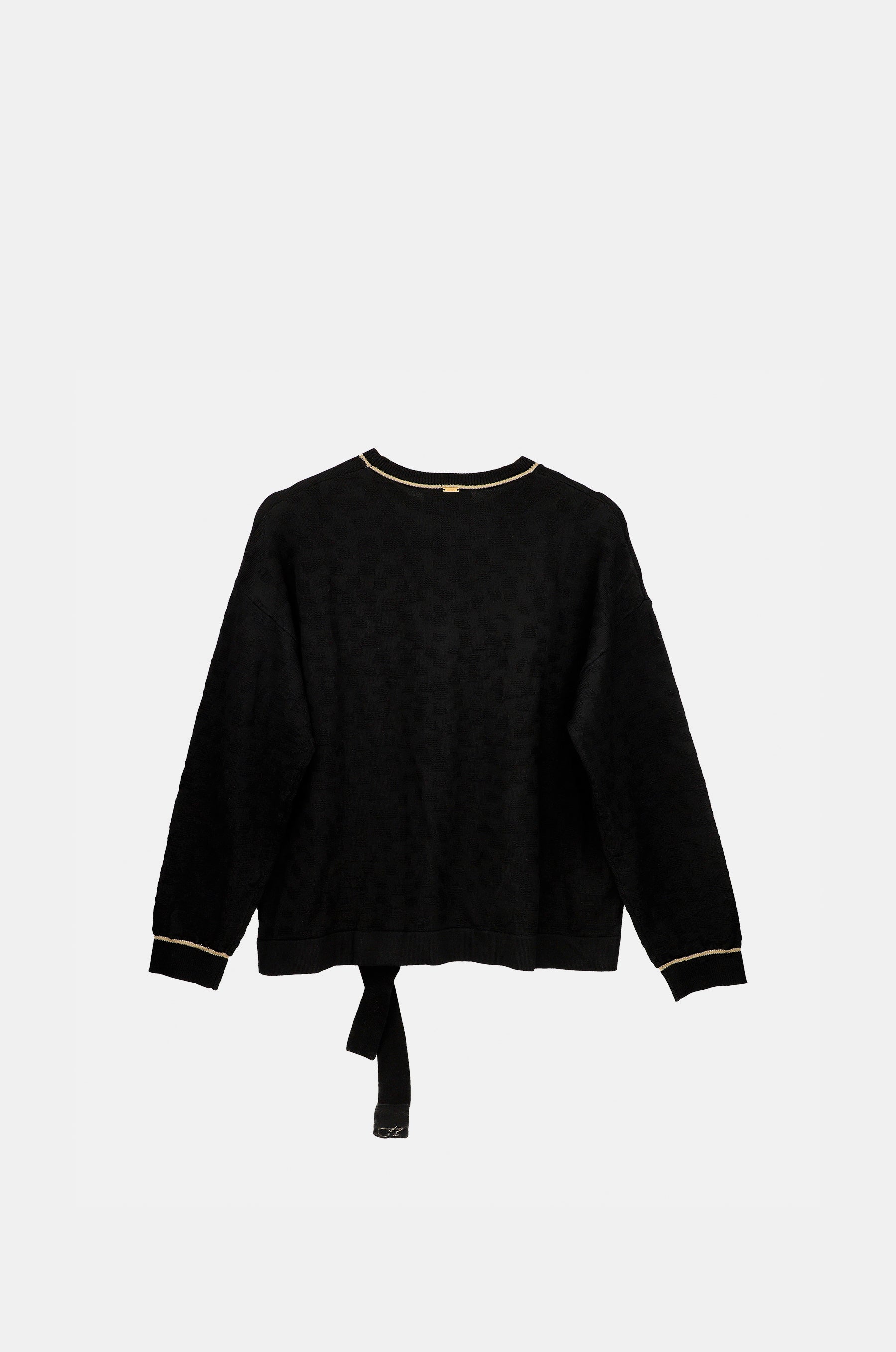 Black Shōen Crew Neck Sweater