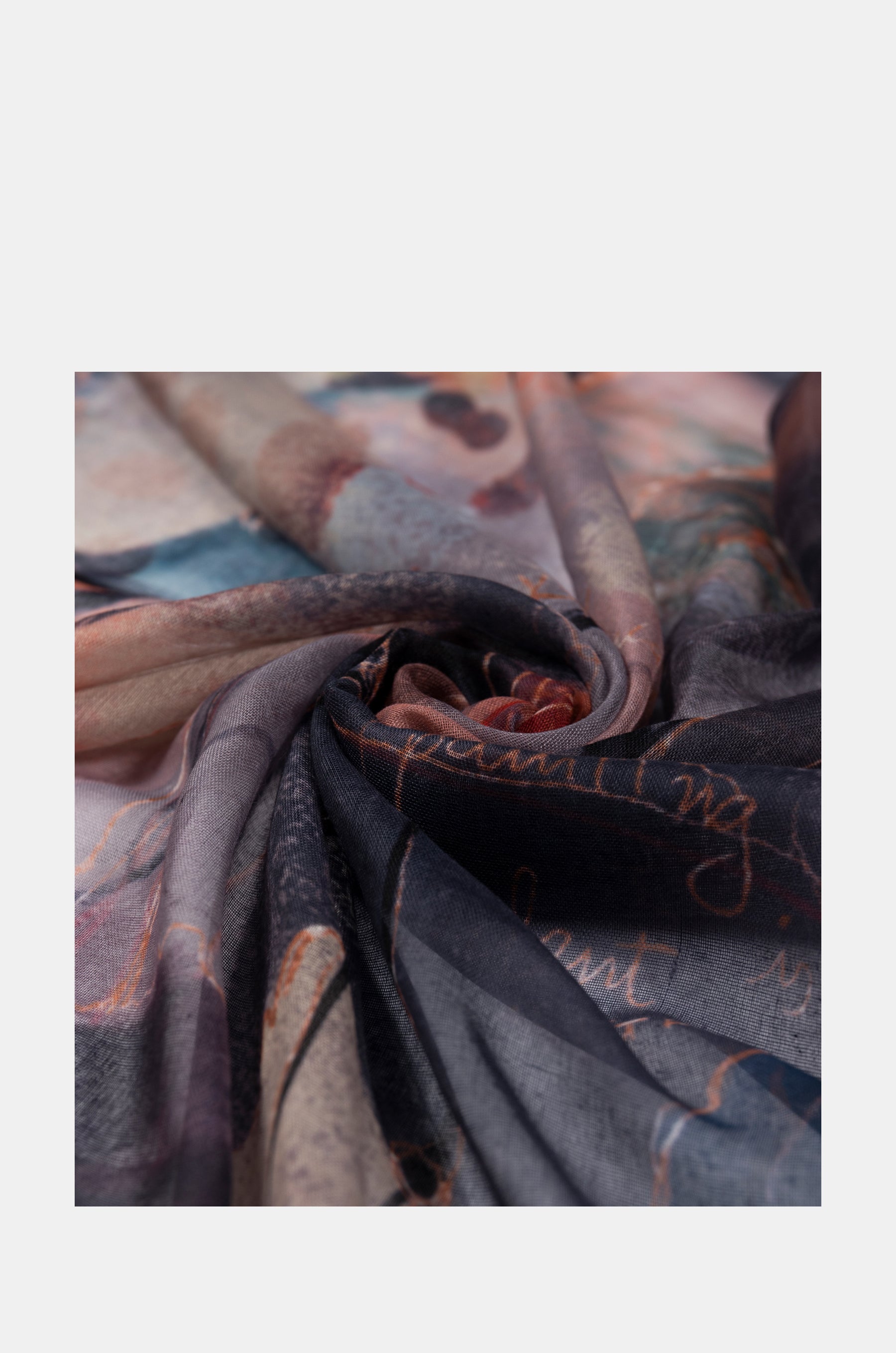 Palette black scarf