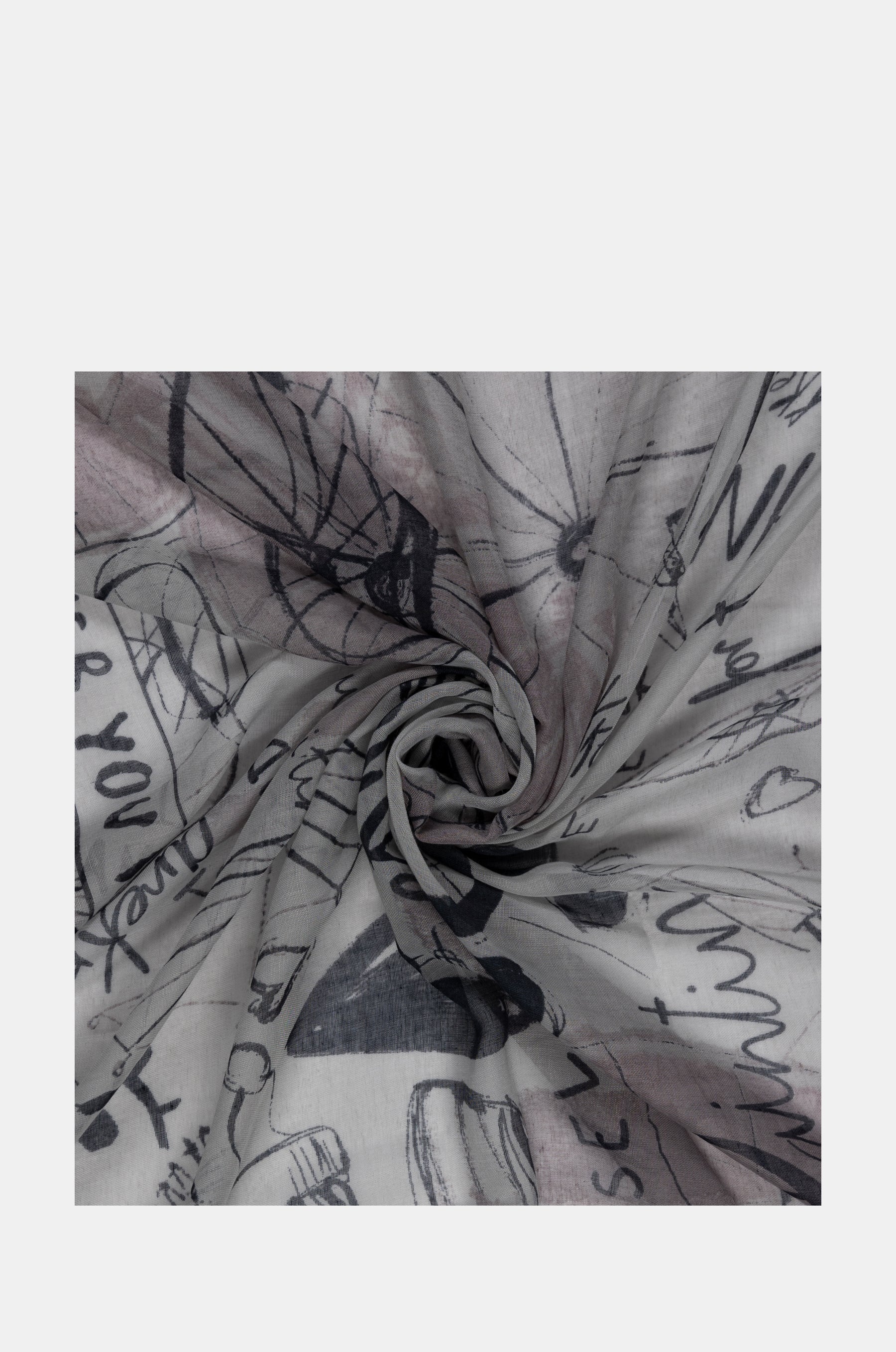 Palette grey scarf