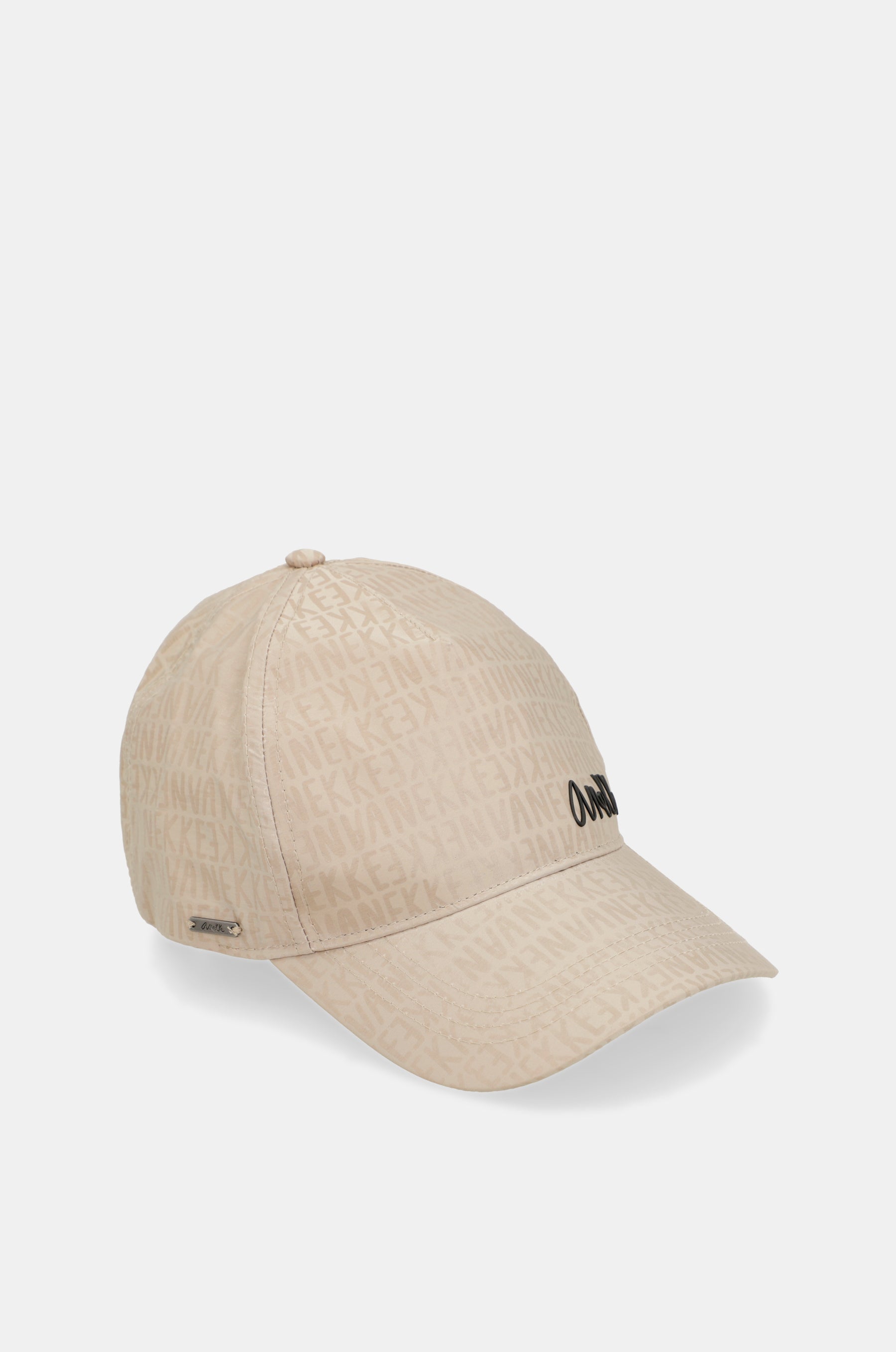 Beige Contemporary Logo Cap