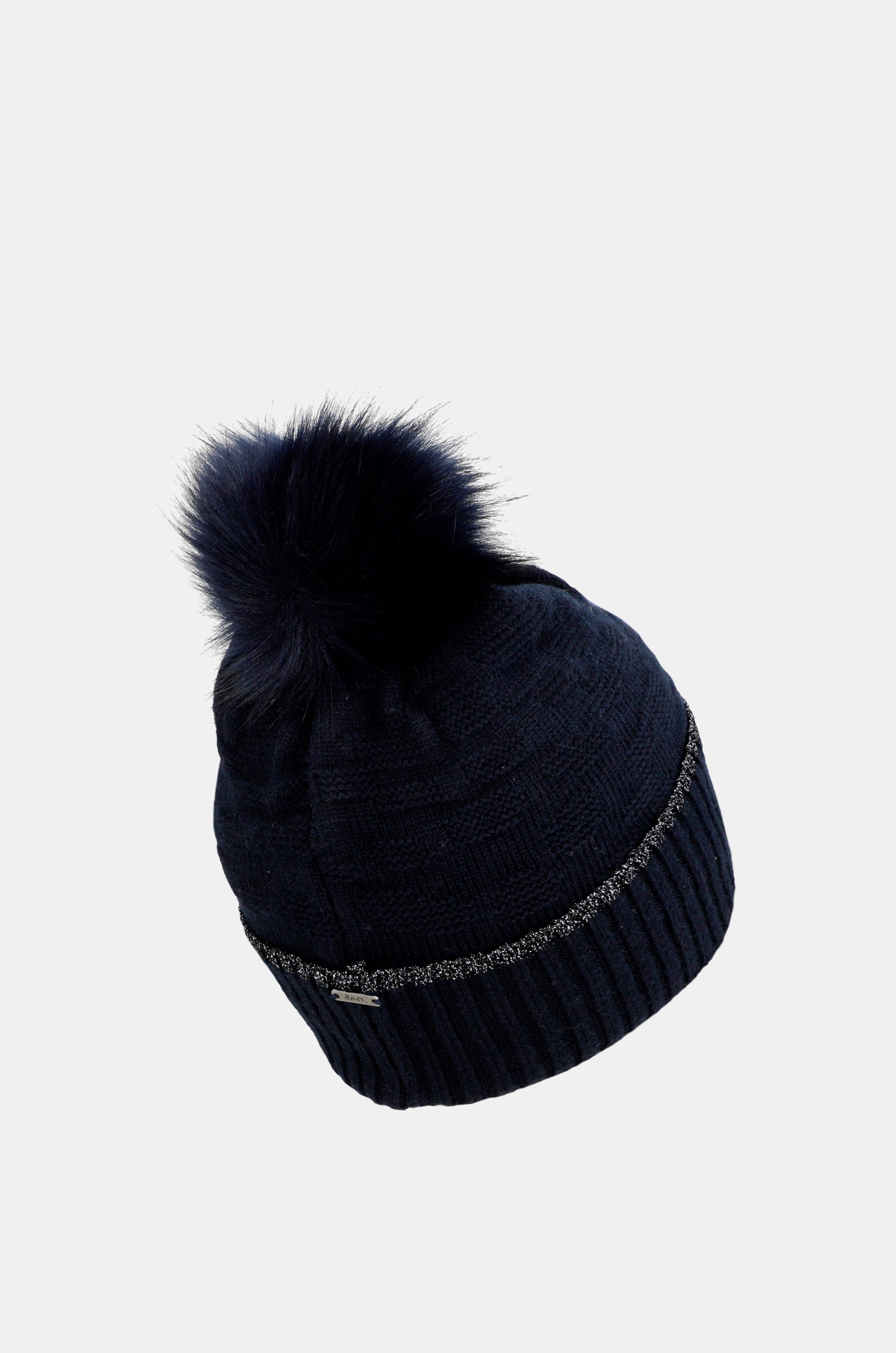 Navy Blue Shodō Knit Hat