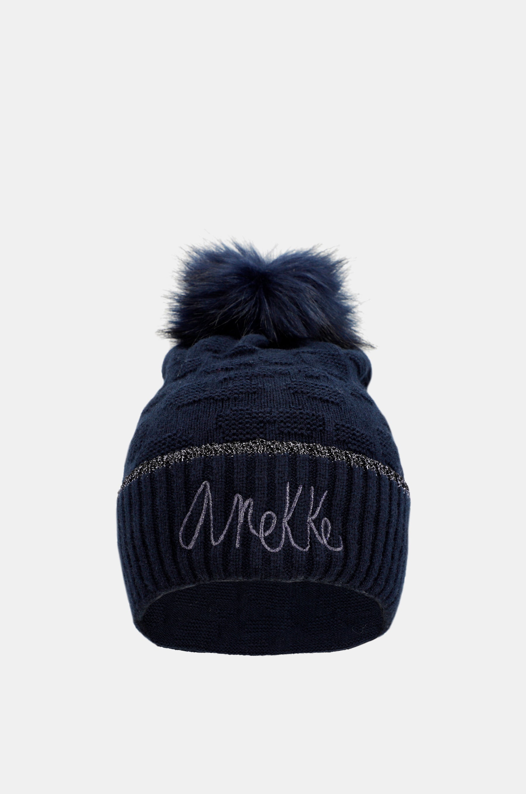 Navy Blue Shodō Knit Hat