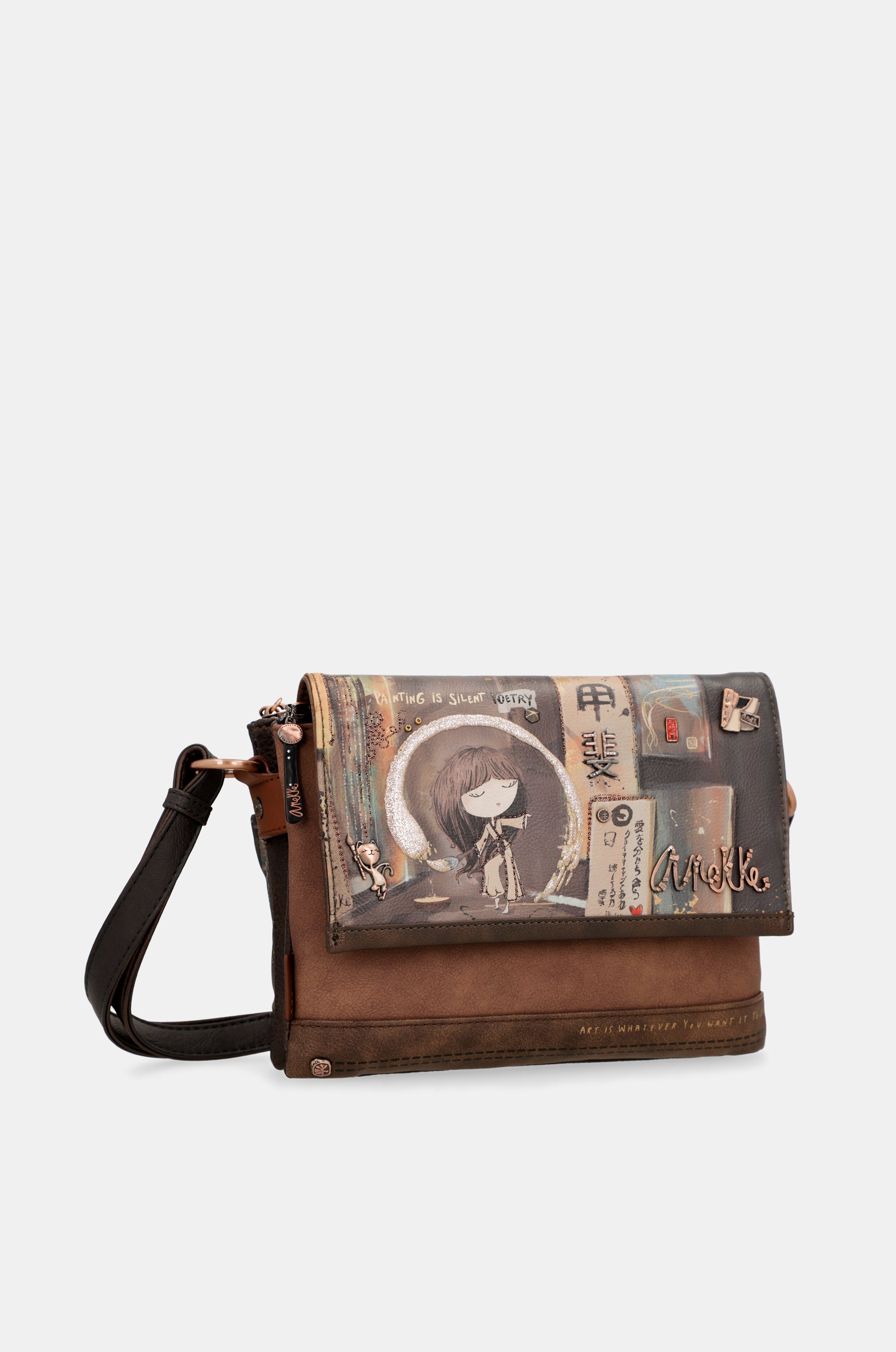 Shōen 3 compartment flap bag