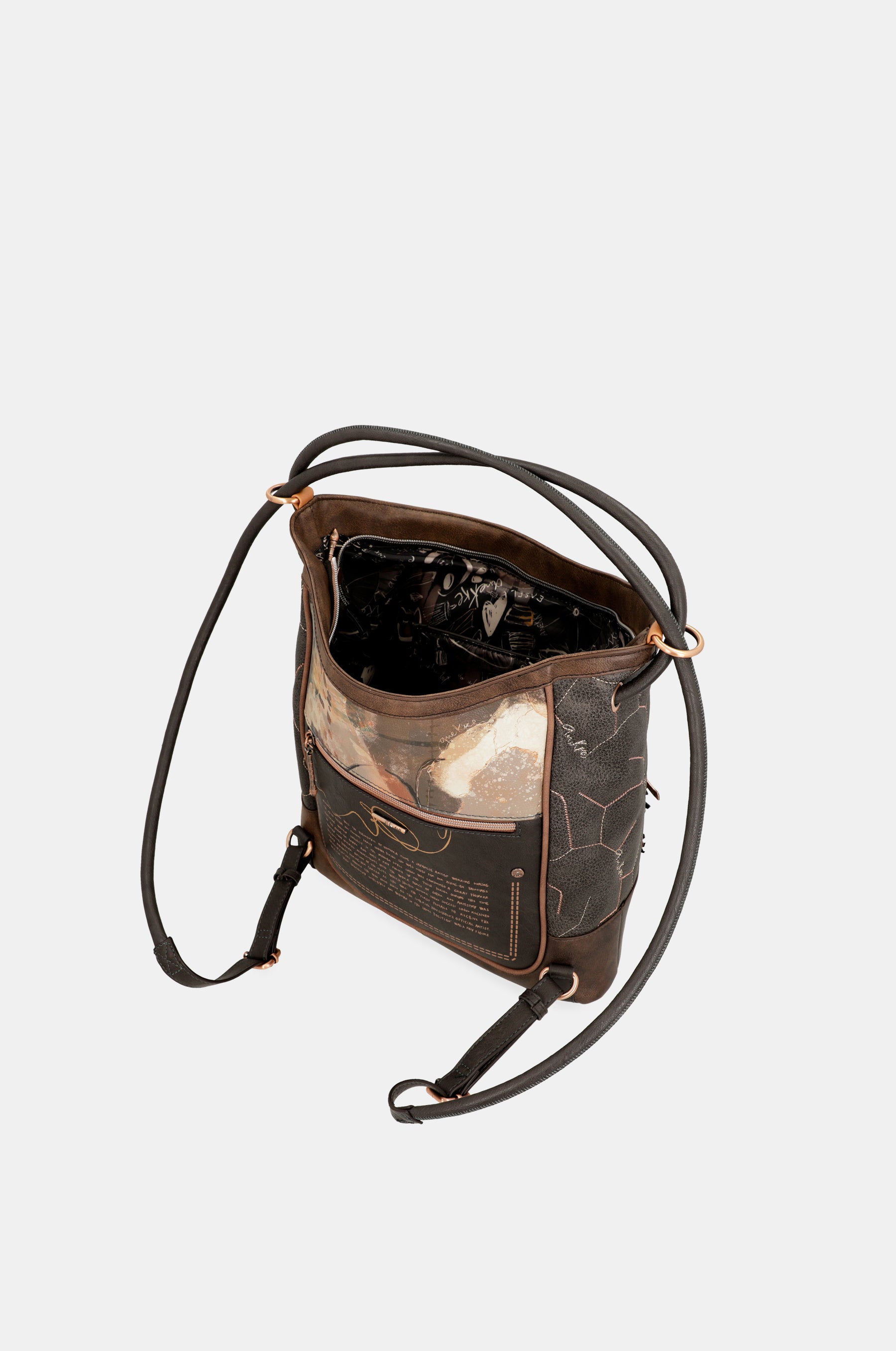 Shōen shoulder bag convertible into a backpack