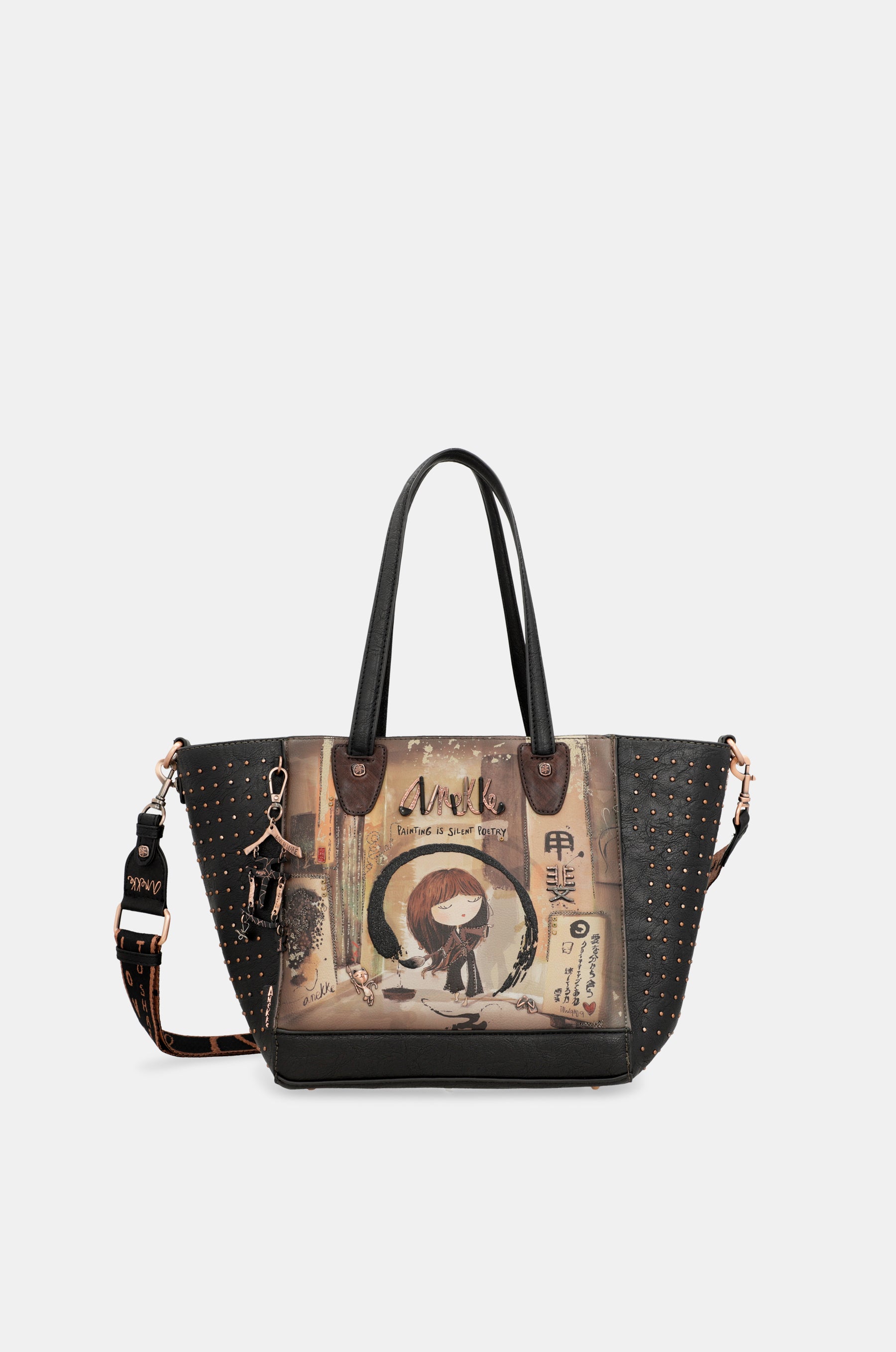 Large shopper with removable interior Shōen