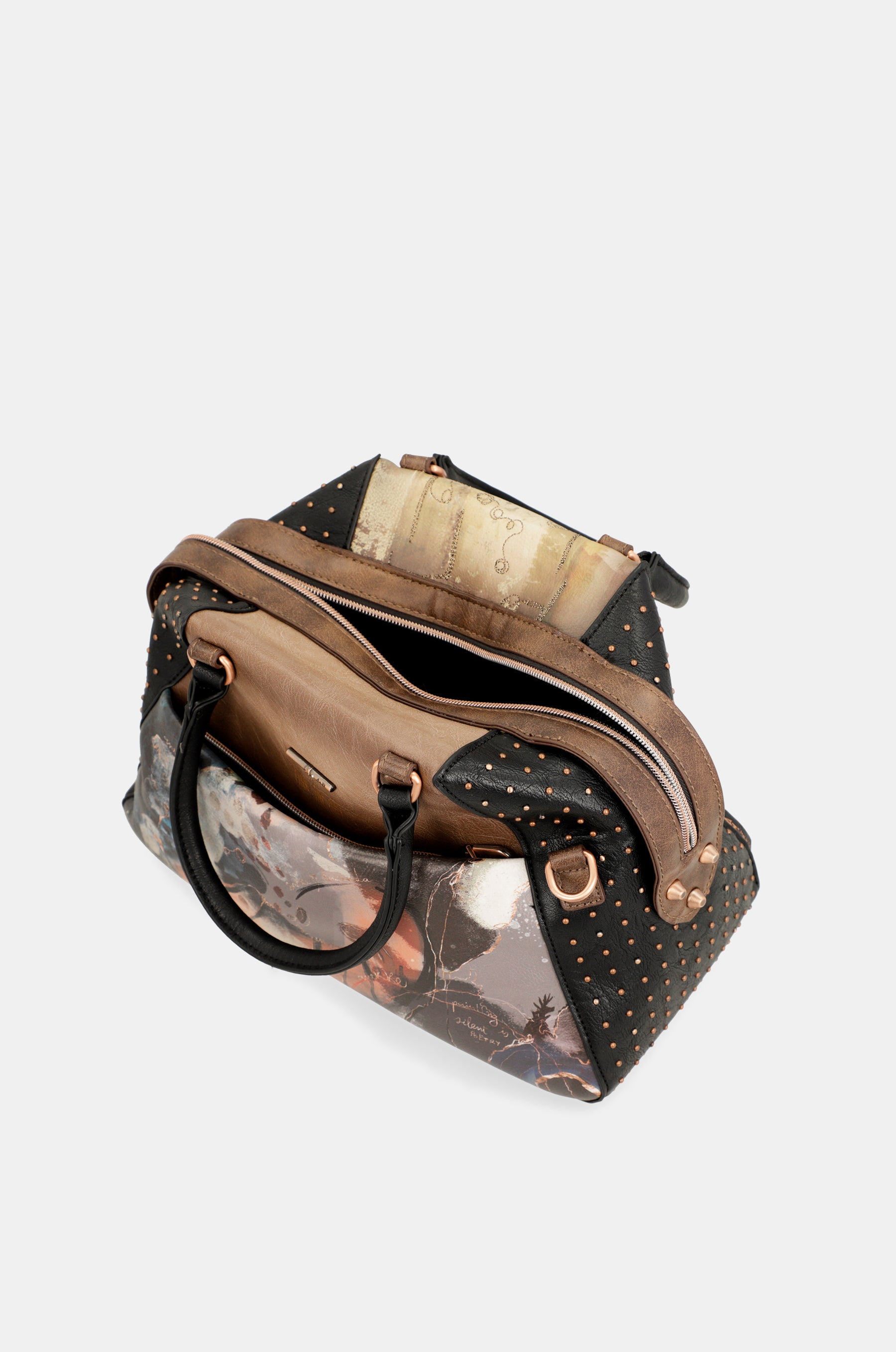 Shōen large black tote bag