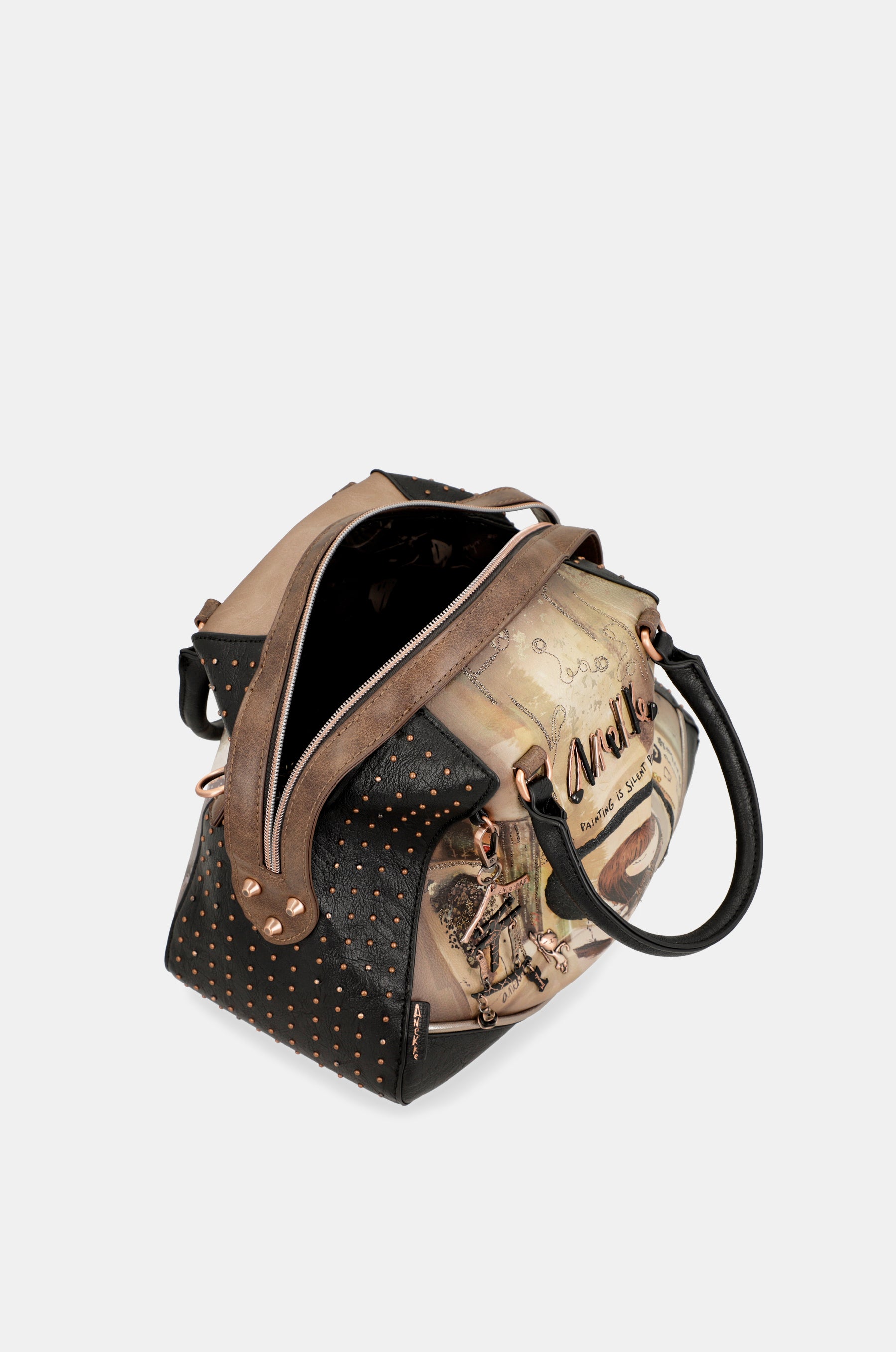 Shōen large black tote bag