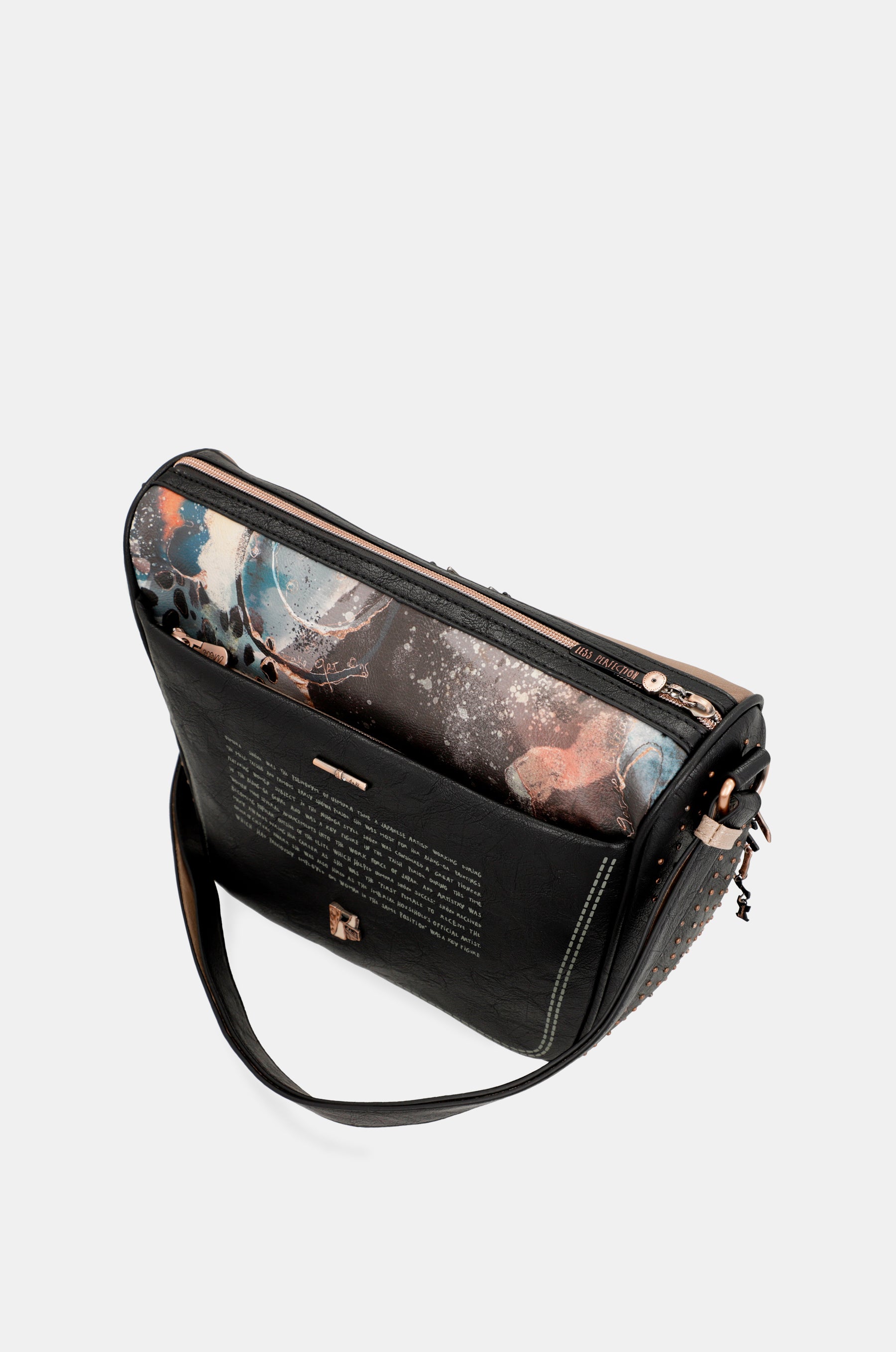 Shōen large shoulder bag with pockets