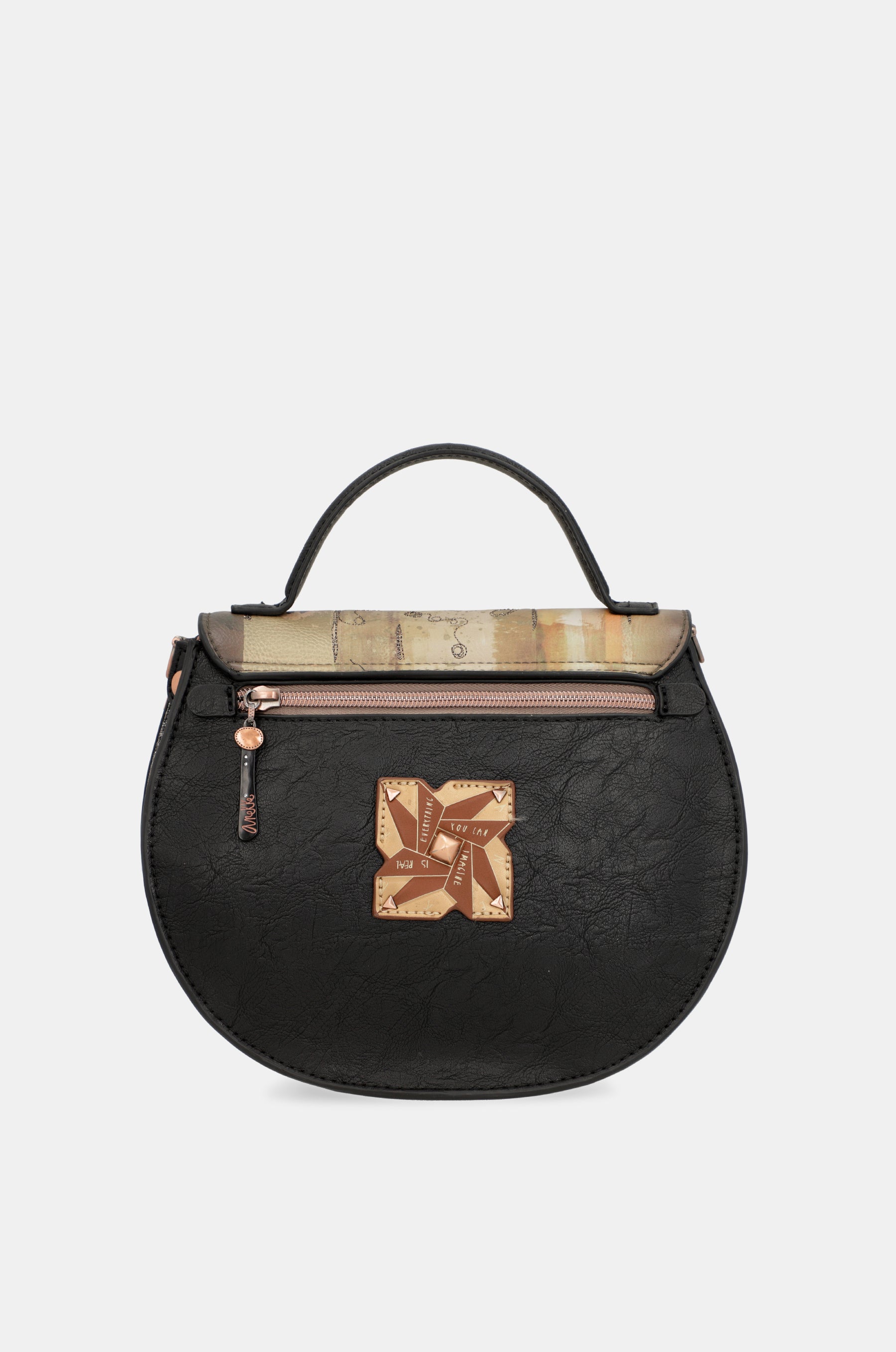 Shōen oval bag with flap