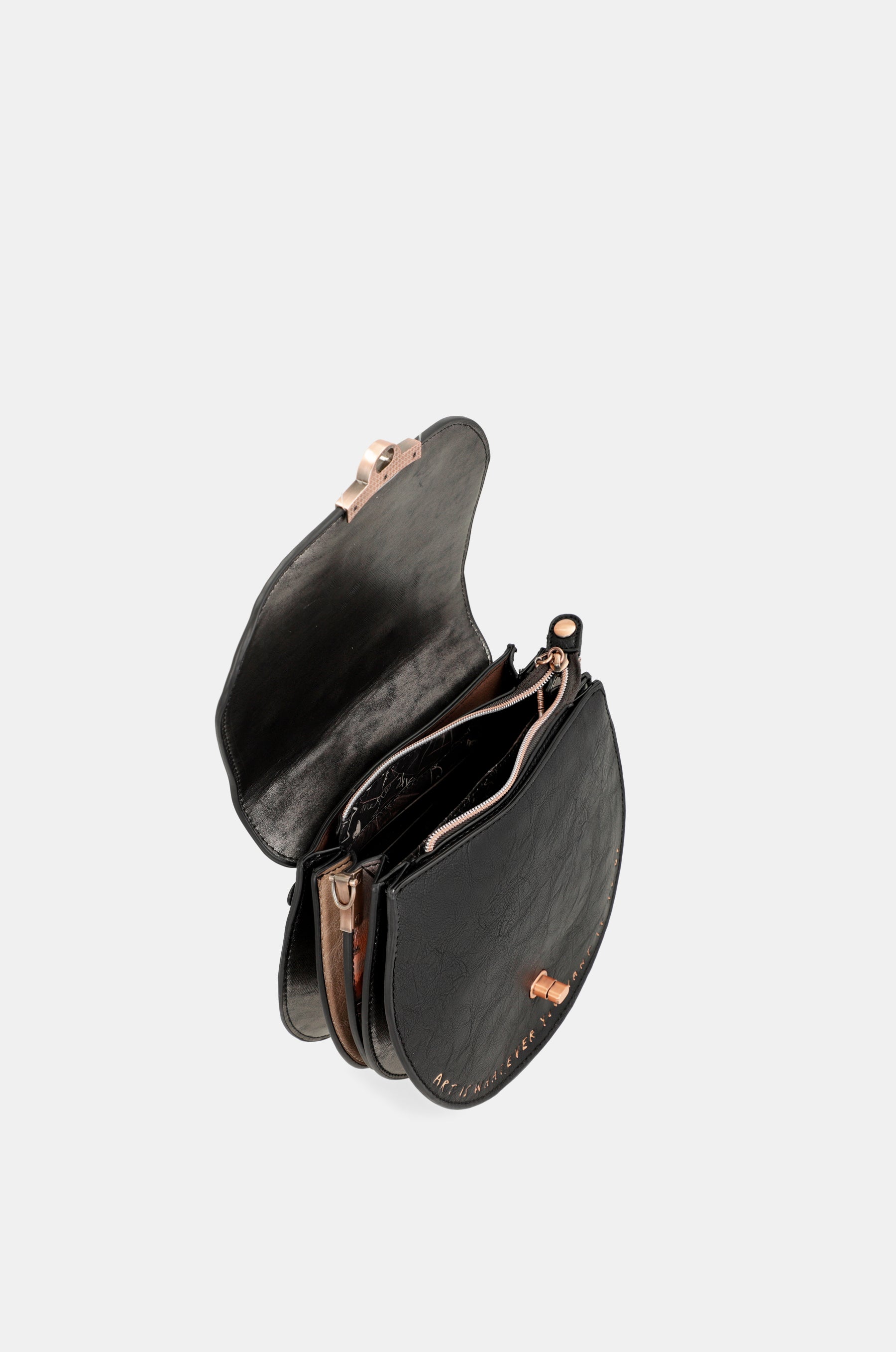 Shōen oval bag with flap