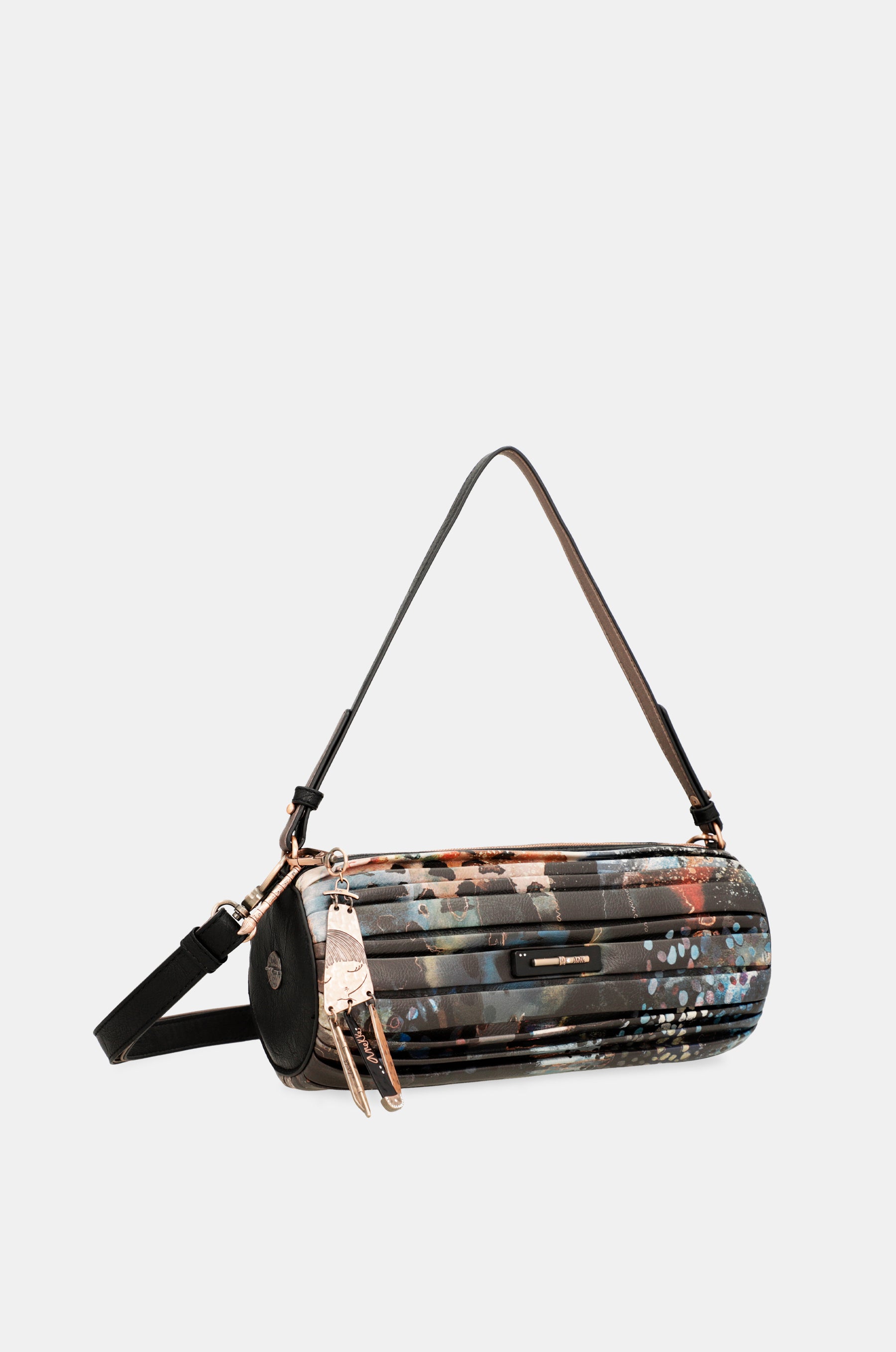 Shōen Palette pleated cylindrical bag