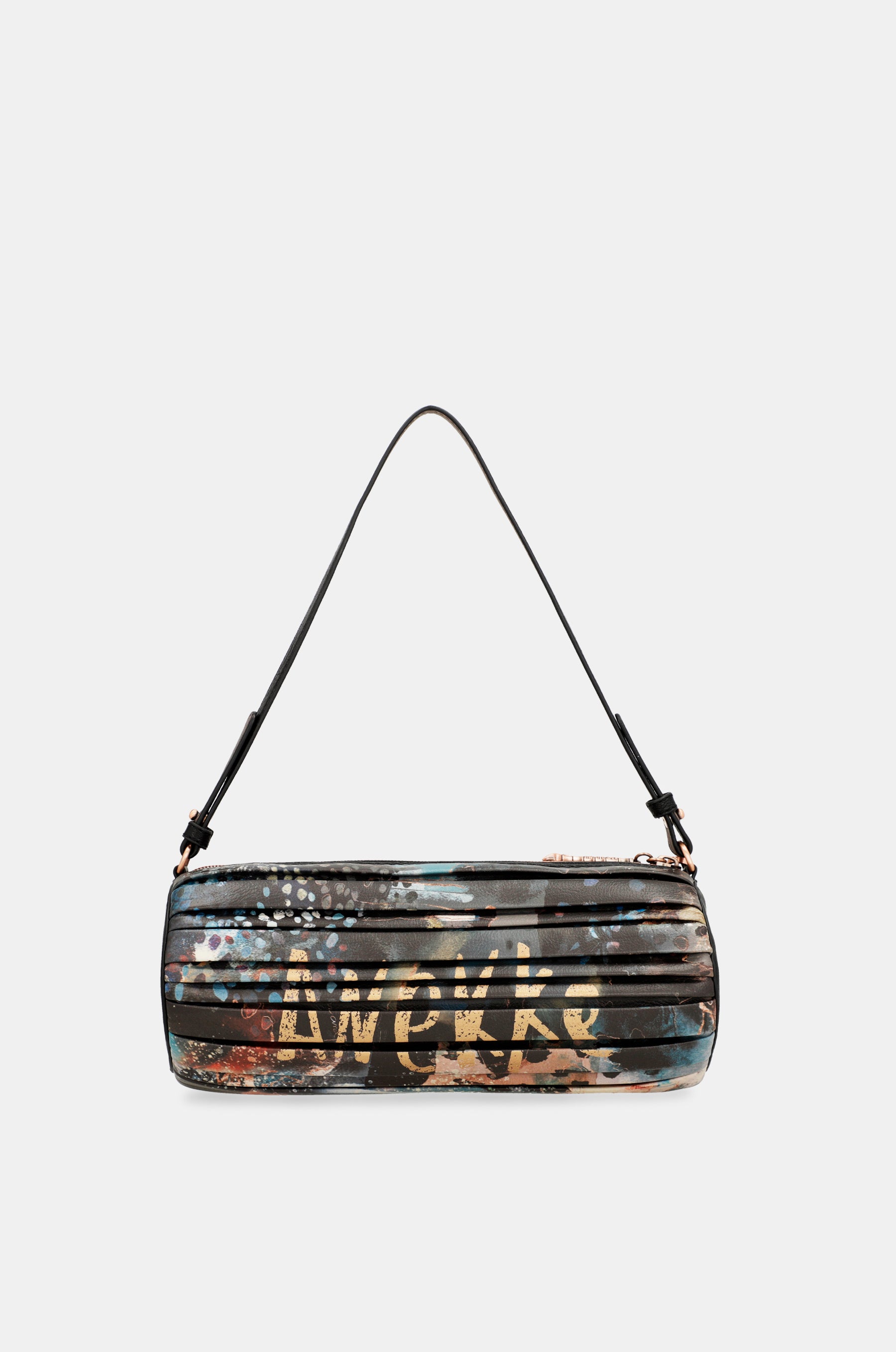 Shōen Palette pleated cylindrical bag