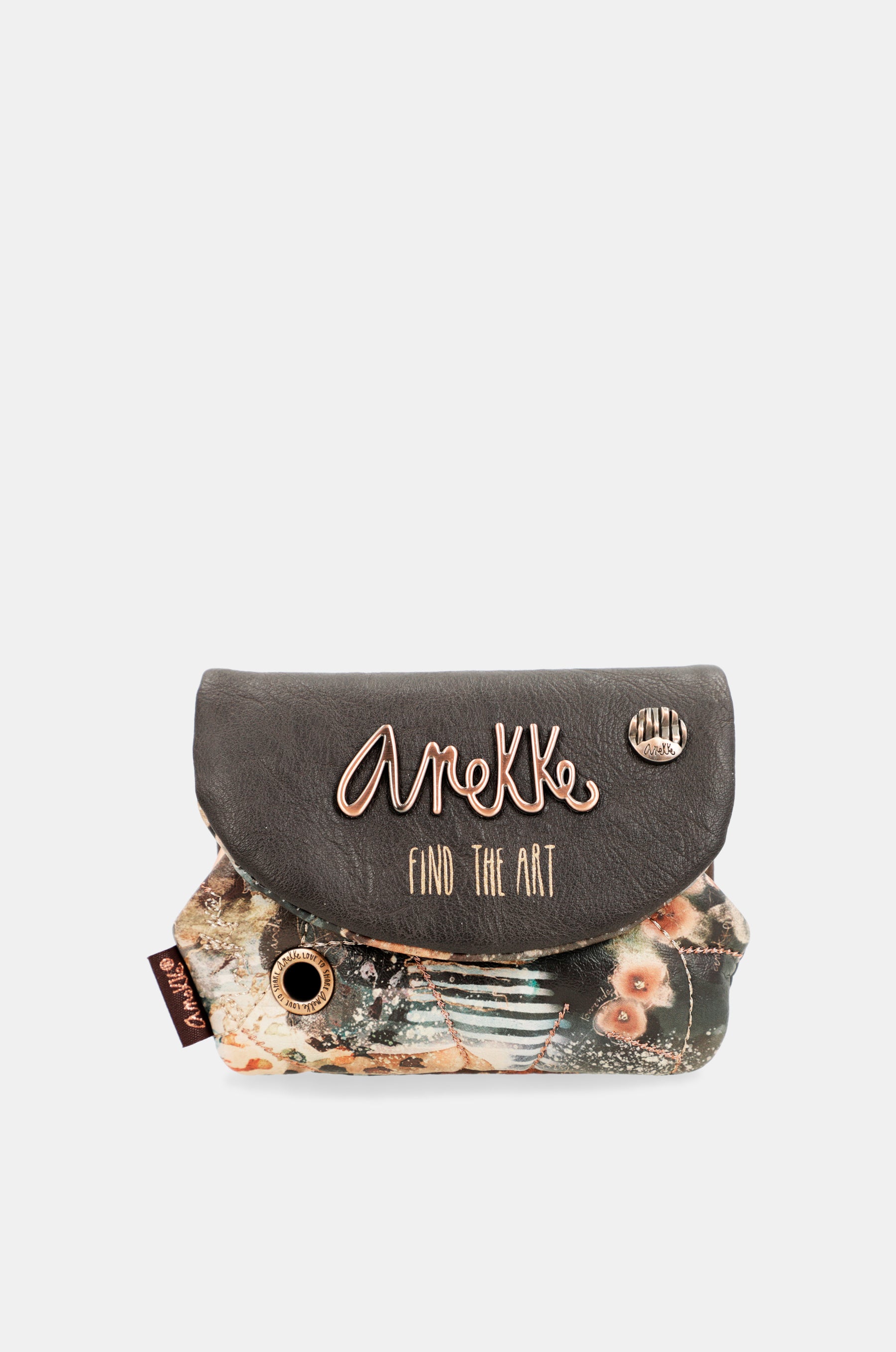 Shōen Padded flap coin purse