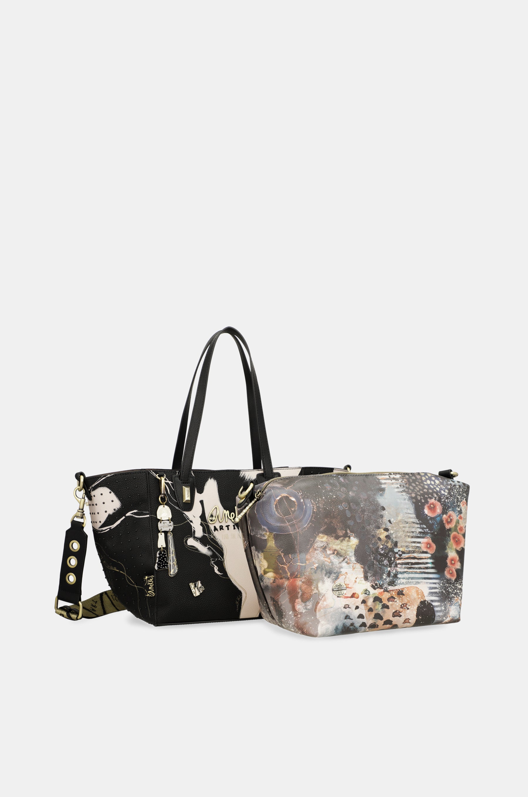 Large black shopper Nature Shodō